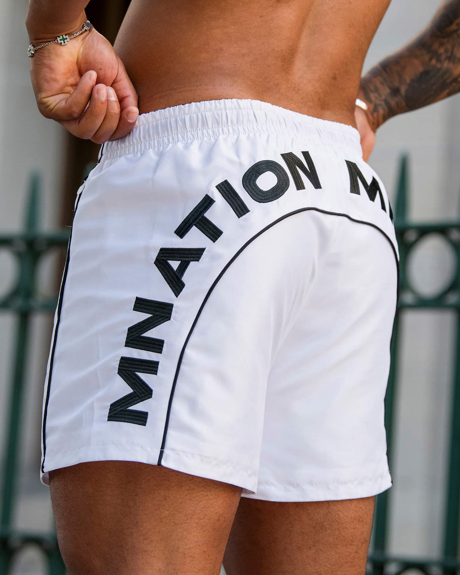 Overdrive 4" Shorts - White