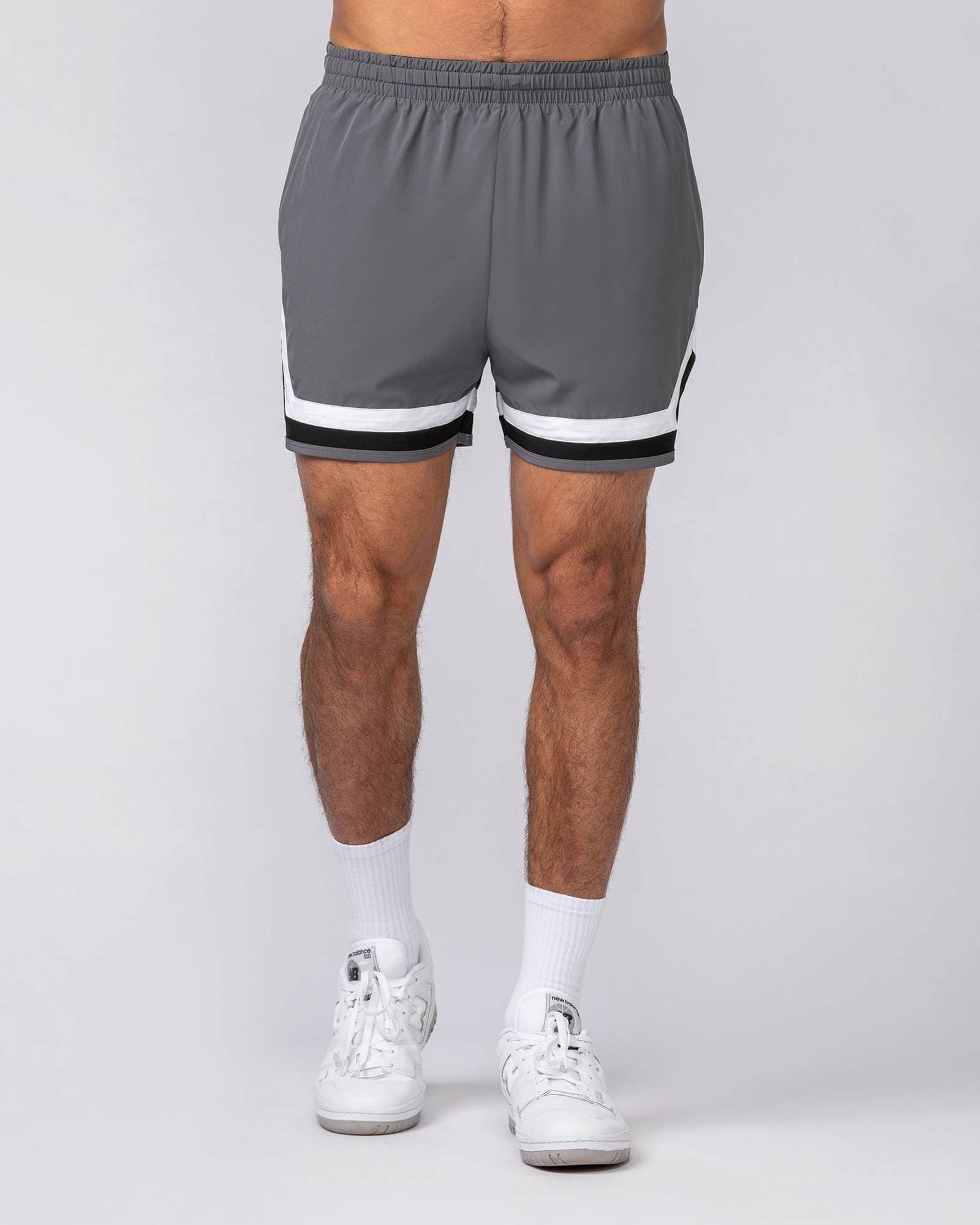 Player 4" Active Shorts - Gunmetal