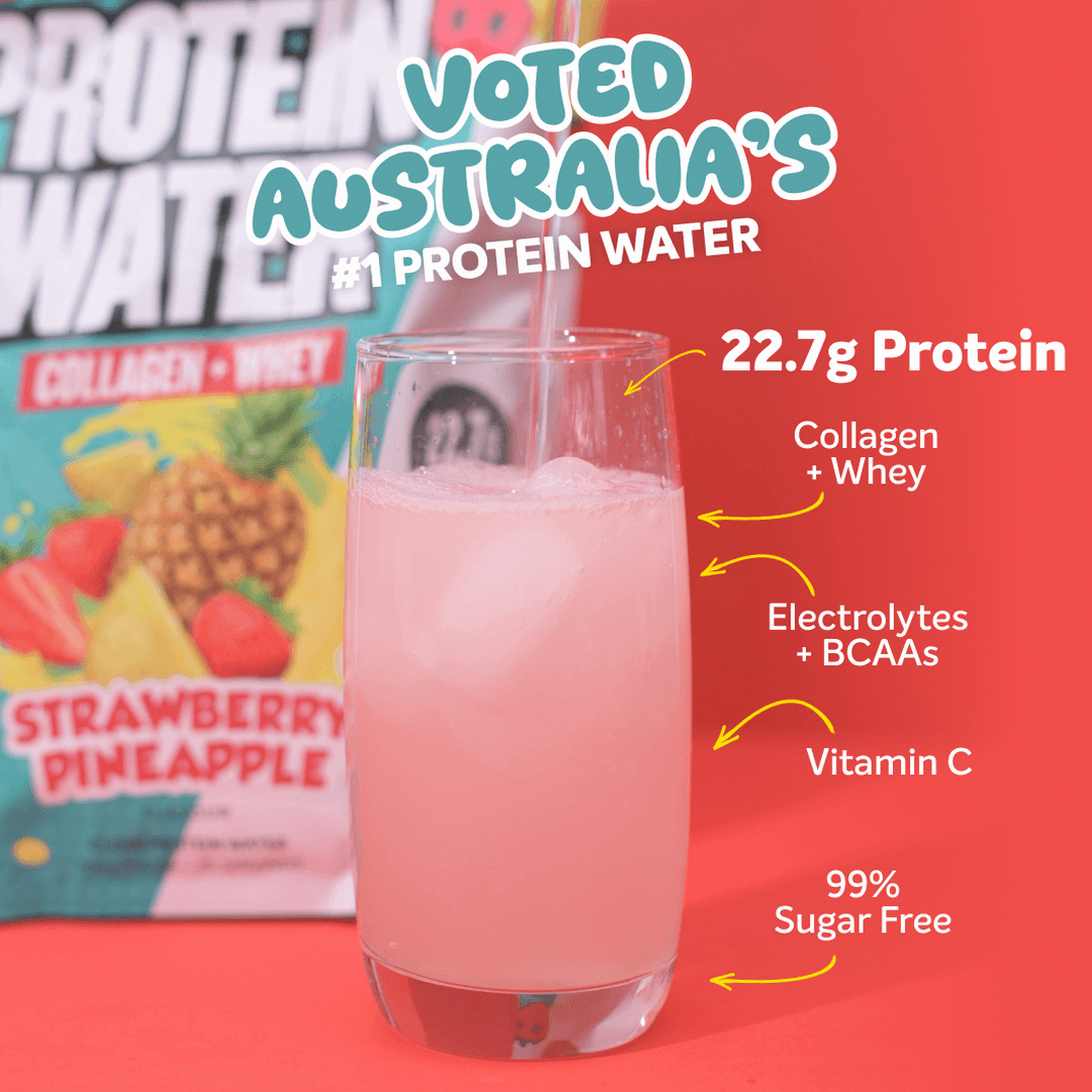 LOSERFRUIT PROTEIN WATER - Strawberry Pineapple - 25 serves