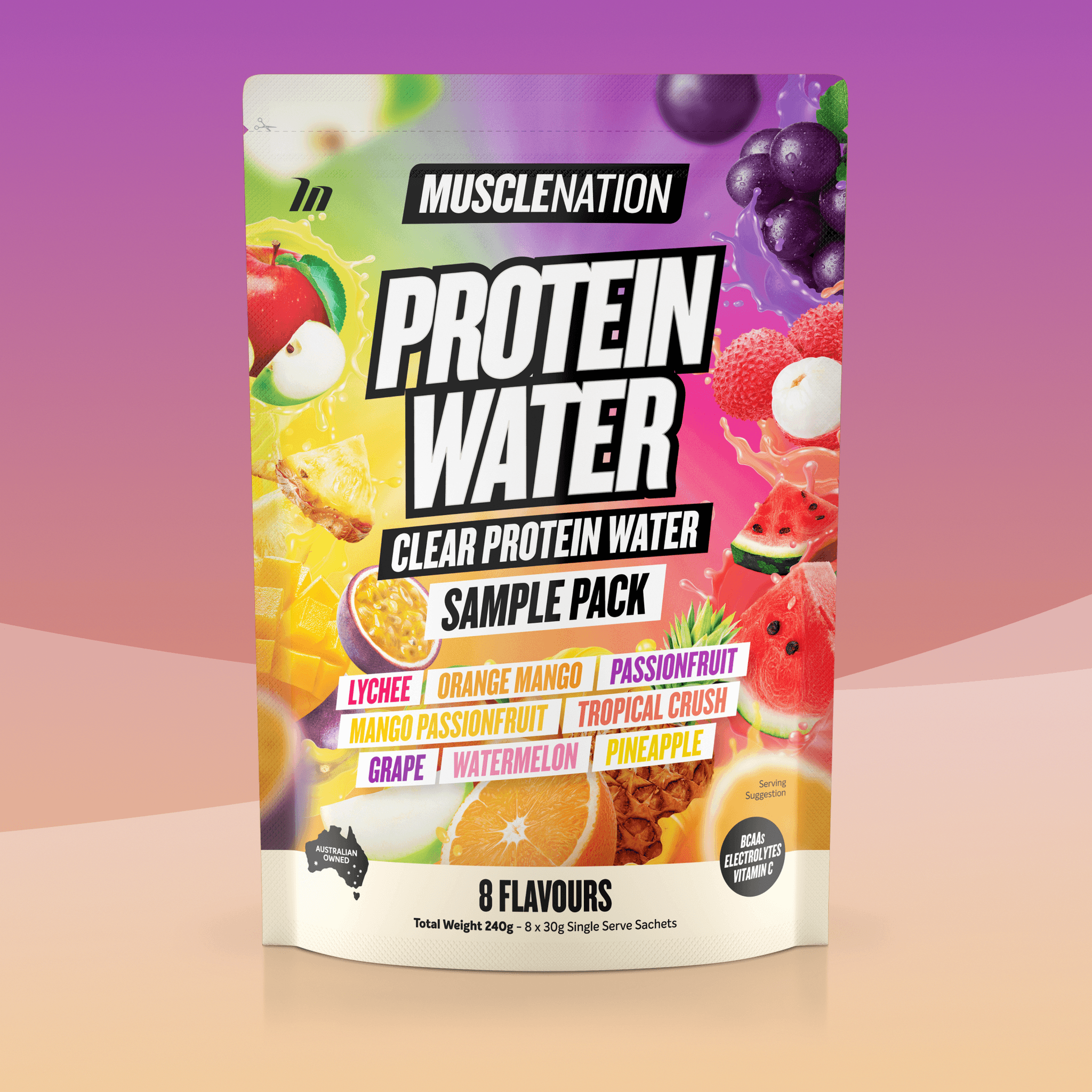 PROTEIN WATER - Sample Pack - 8 Flavours
