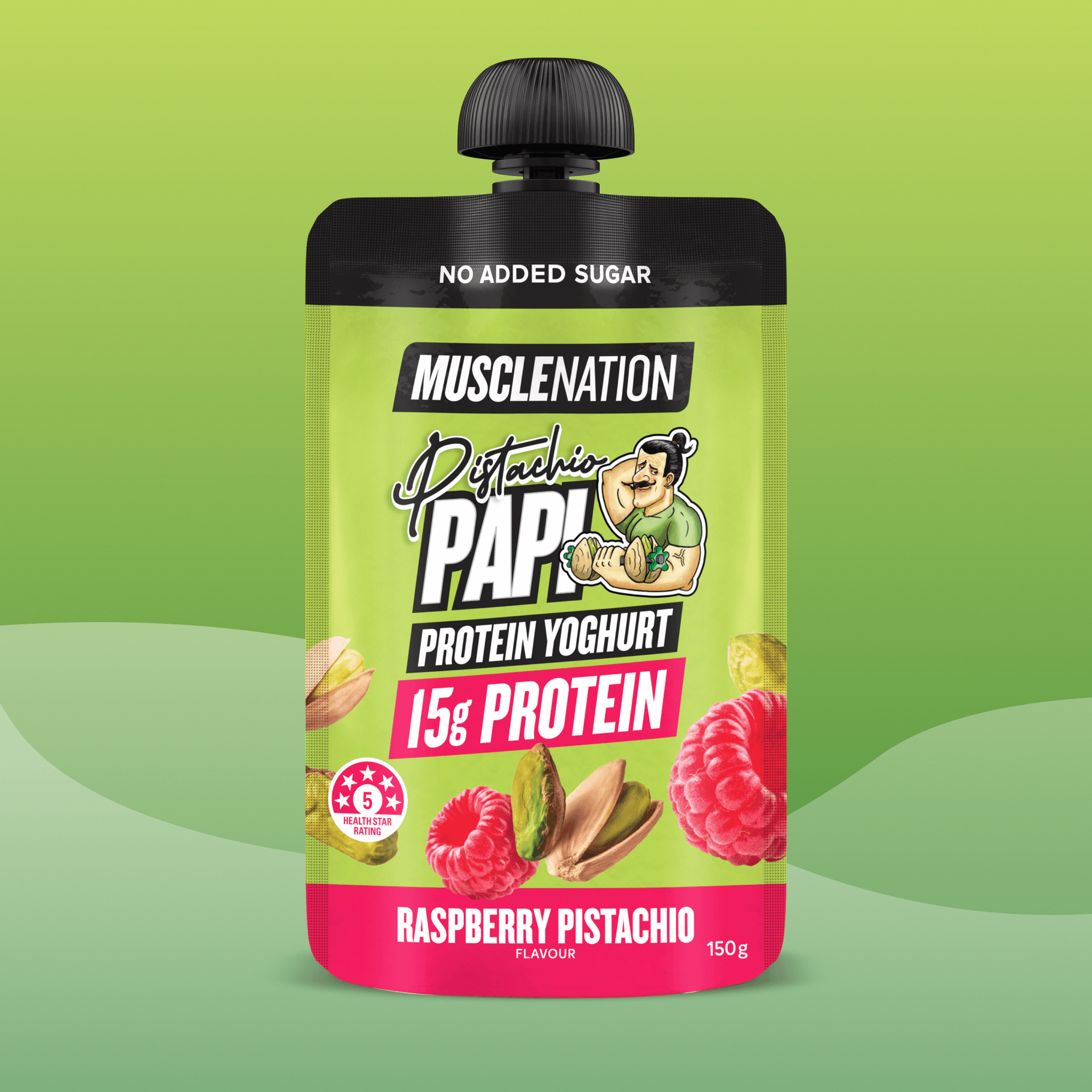PROTEIN YOGHURT - Pistachio Papi - Raspberry Pistachio Pouch