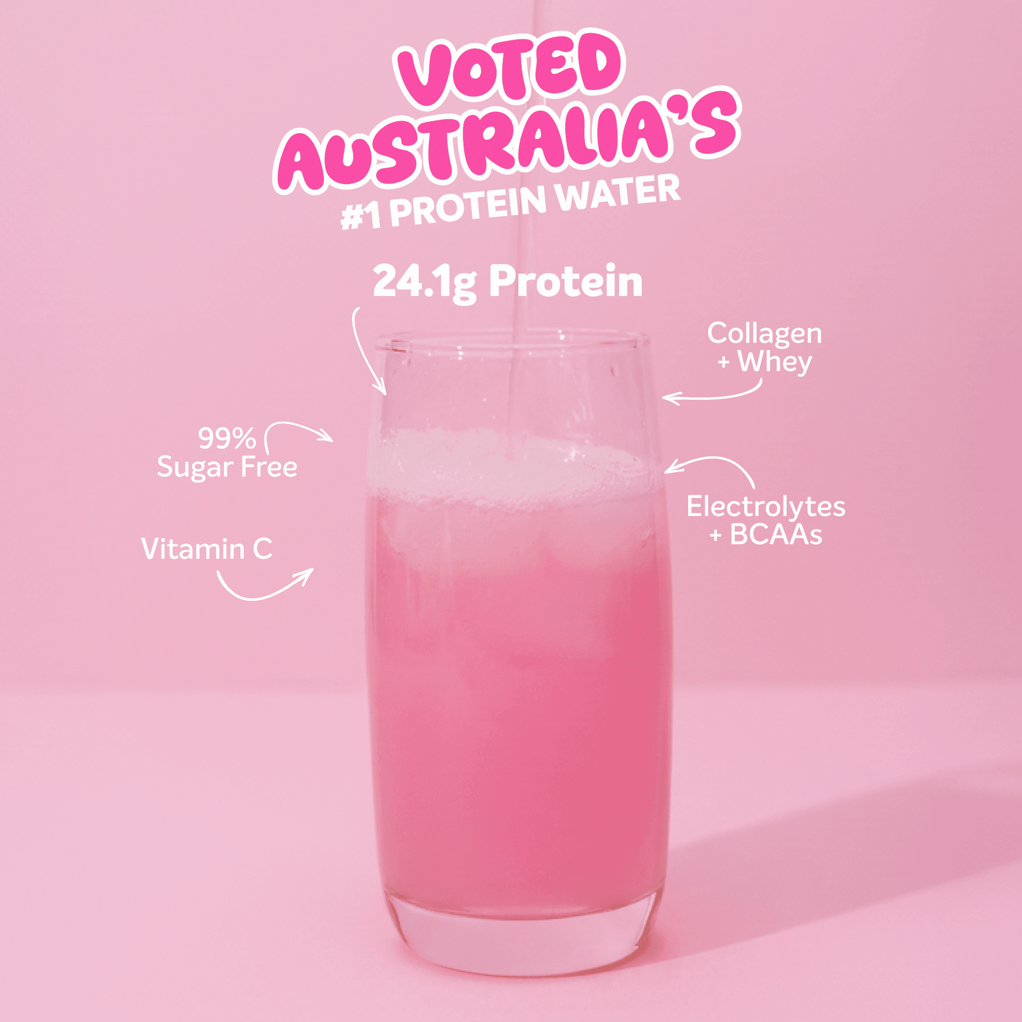 PROTEIN WATER - Creaming Soda - 25 serves