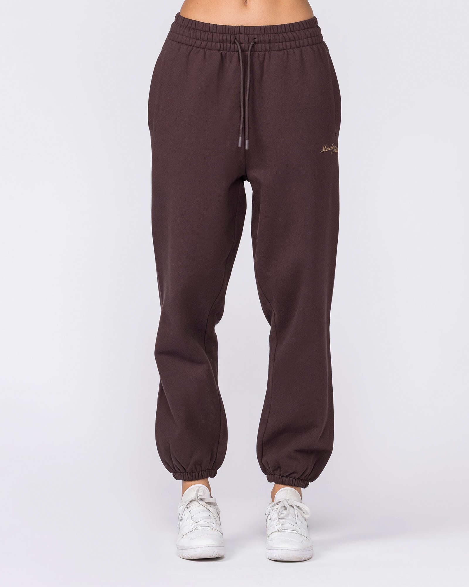 Routine Slouchy Trackies - Cocoa