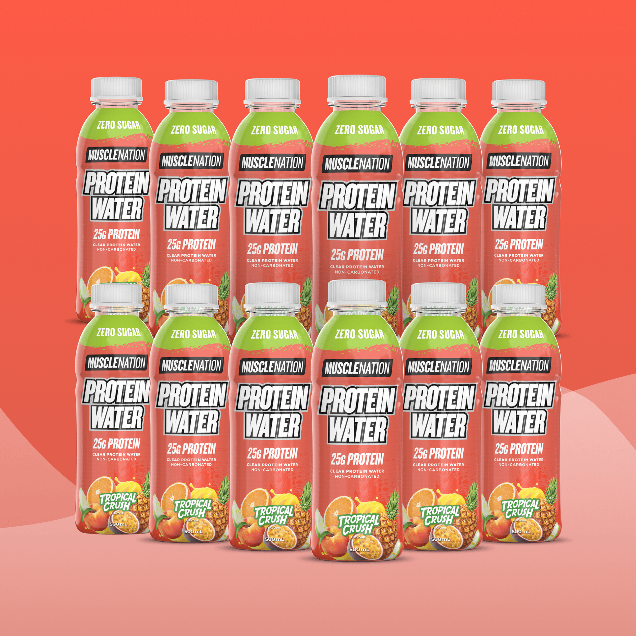 Protein Water RTD - Tropical Crush 500ml (12 Pack)