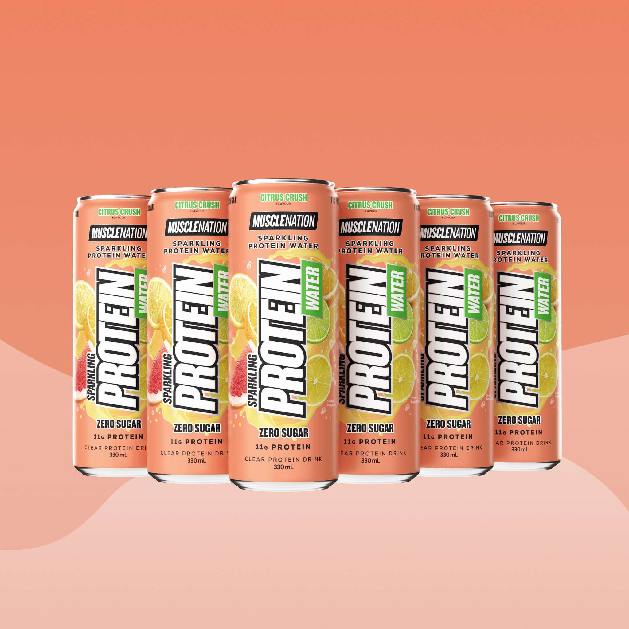 SPARKLING PROTEIN WATER Zero Sugar - Citrus Crush 330ml (12 Pack)