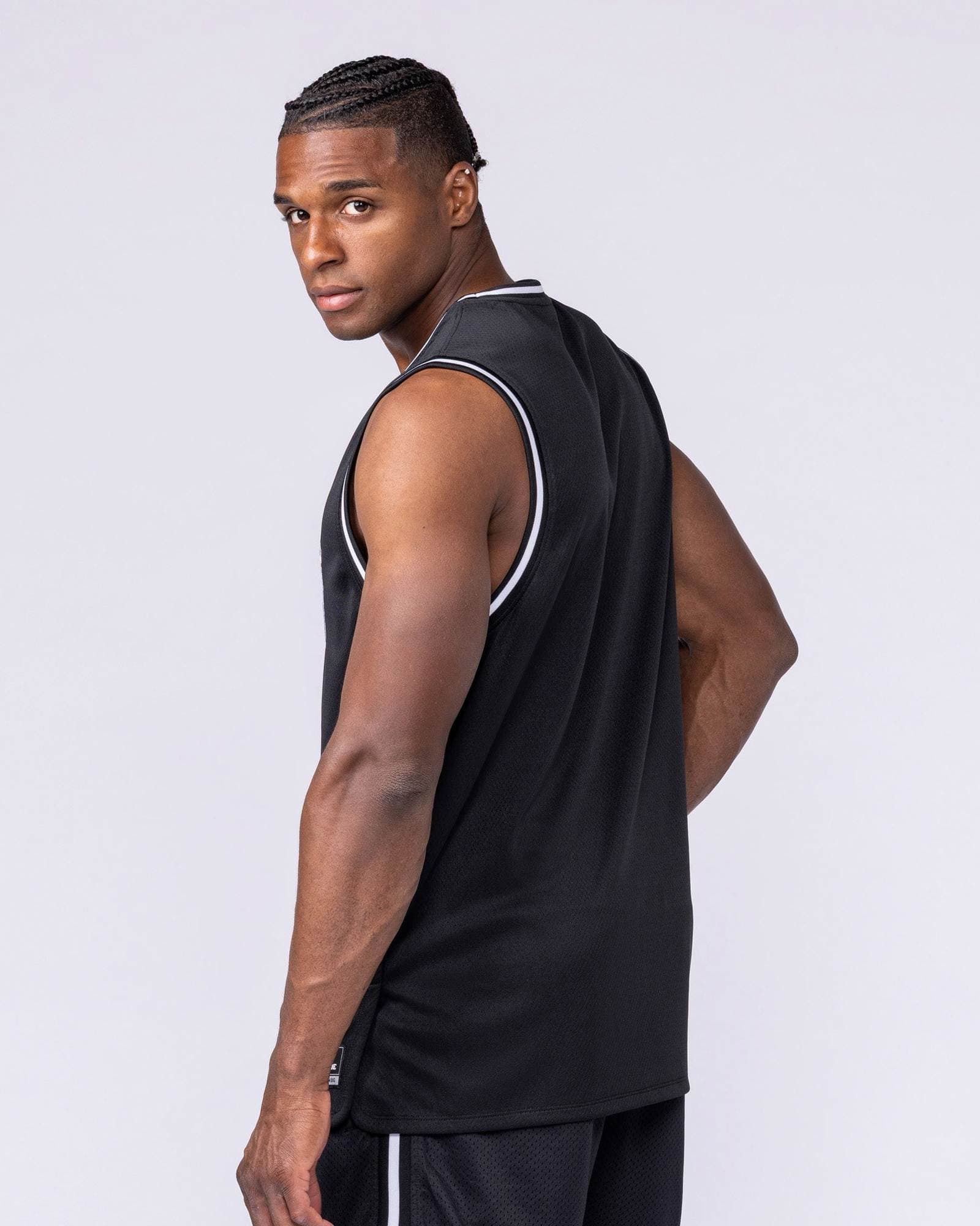 Varsity Basketball Jersey - Black