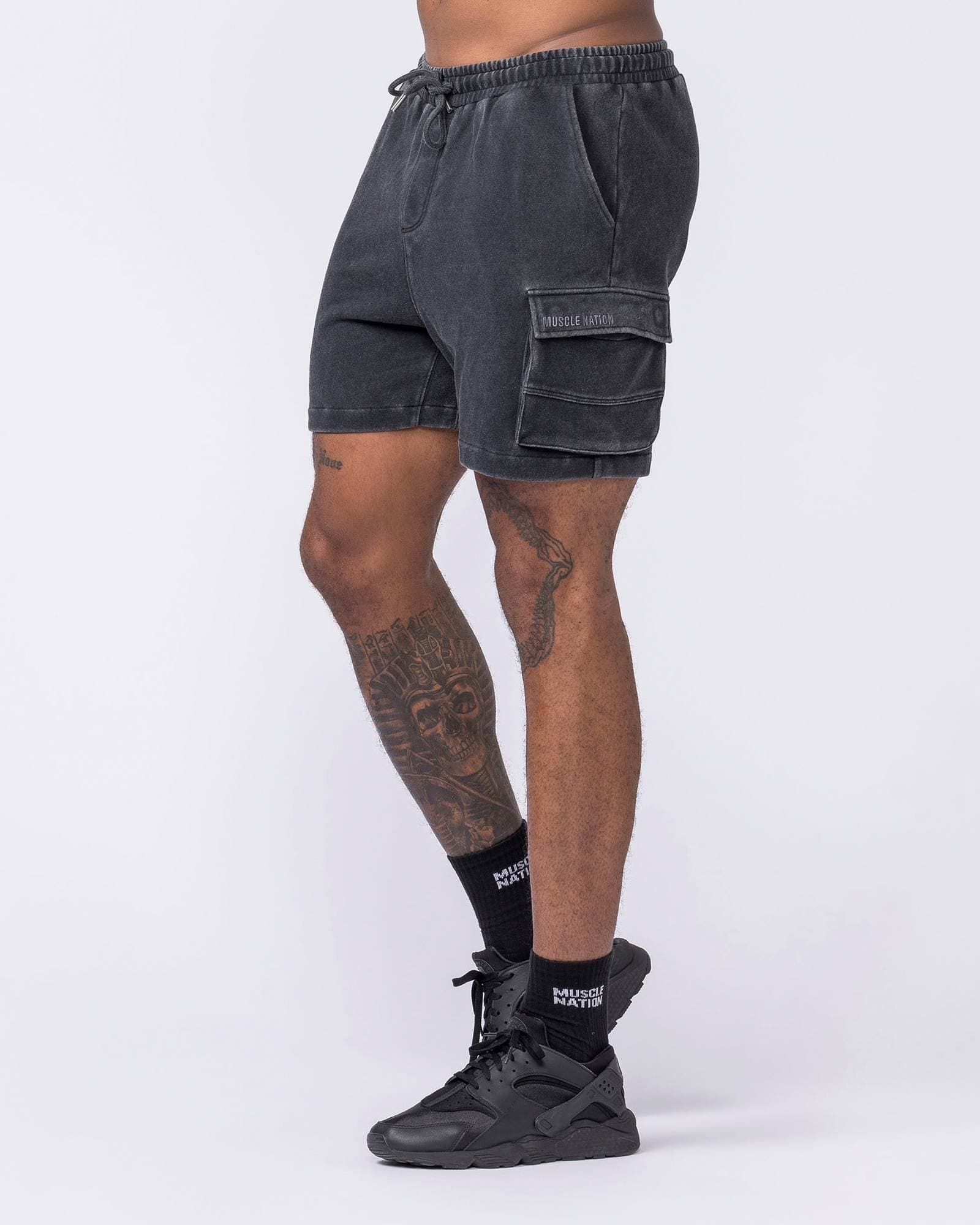 Weekender Vintage Cargo 5" Shorts - Washed Black