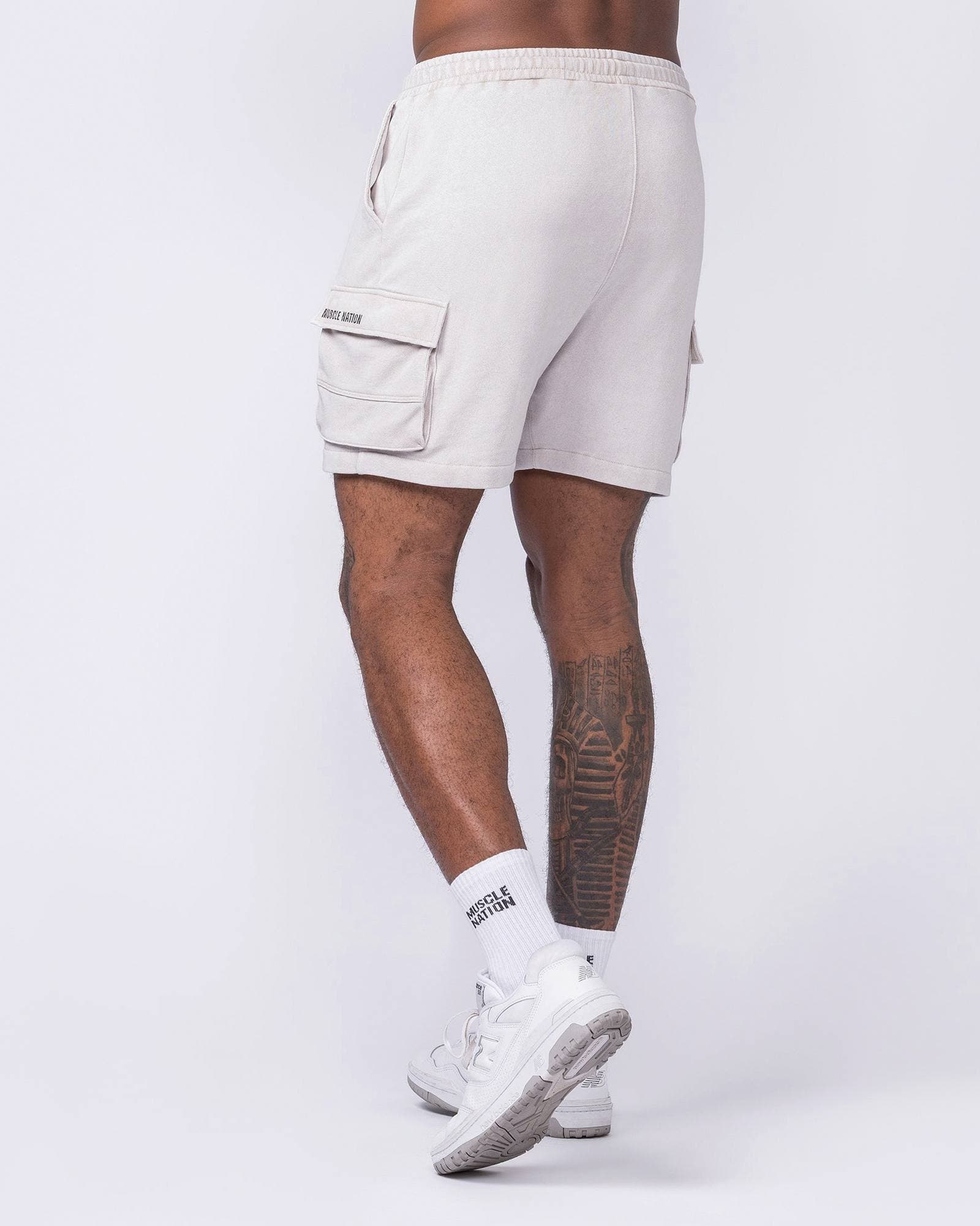 Weekender Vintage Cargo 5" Shorts - Washed Cream