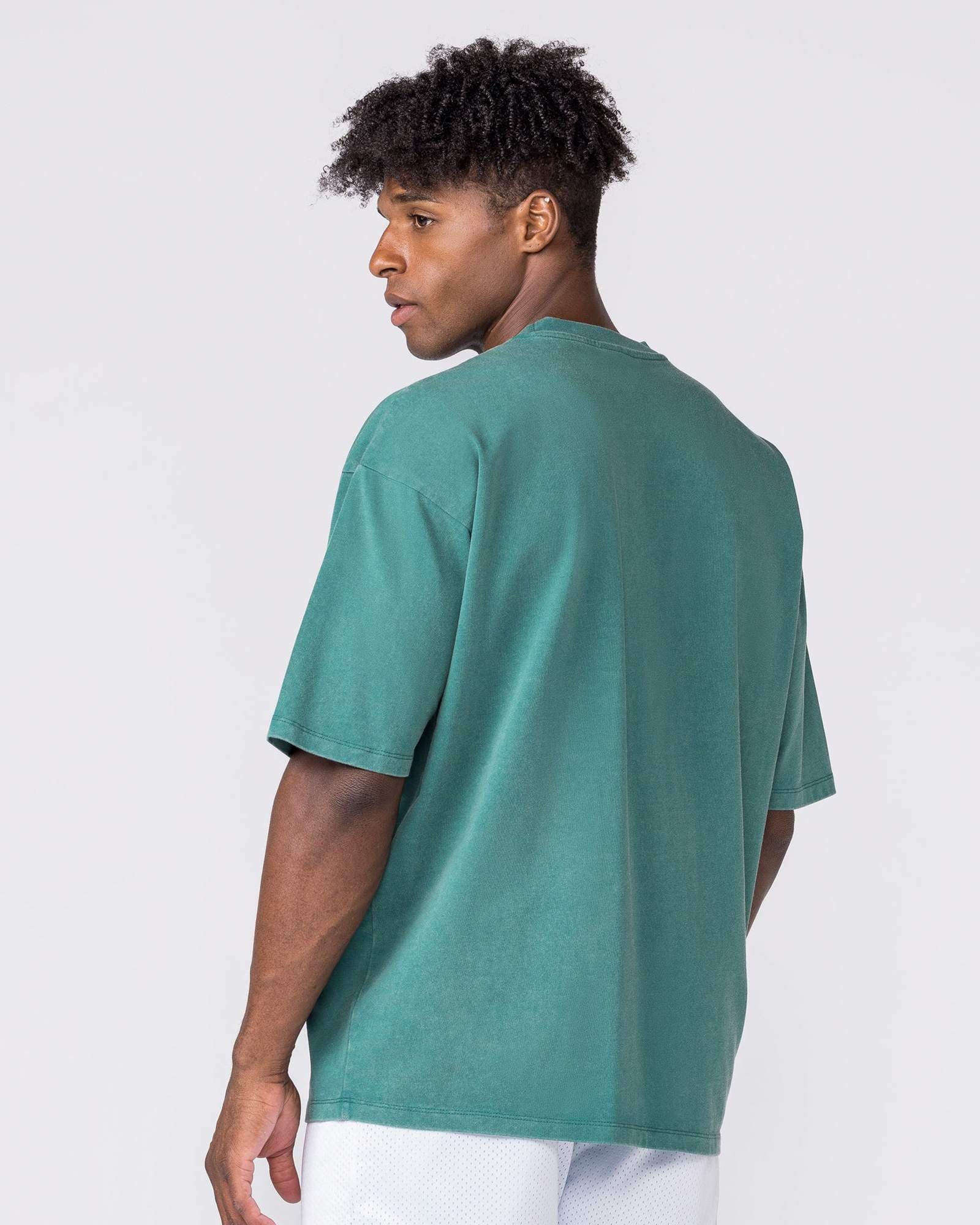 Worldclass Oversized Tee - Washed Leaf
