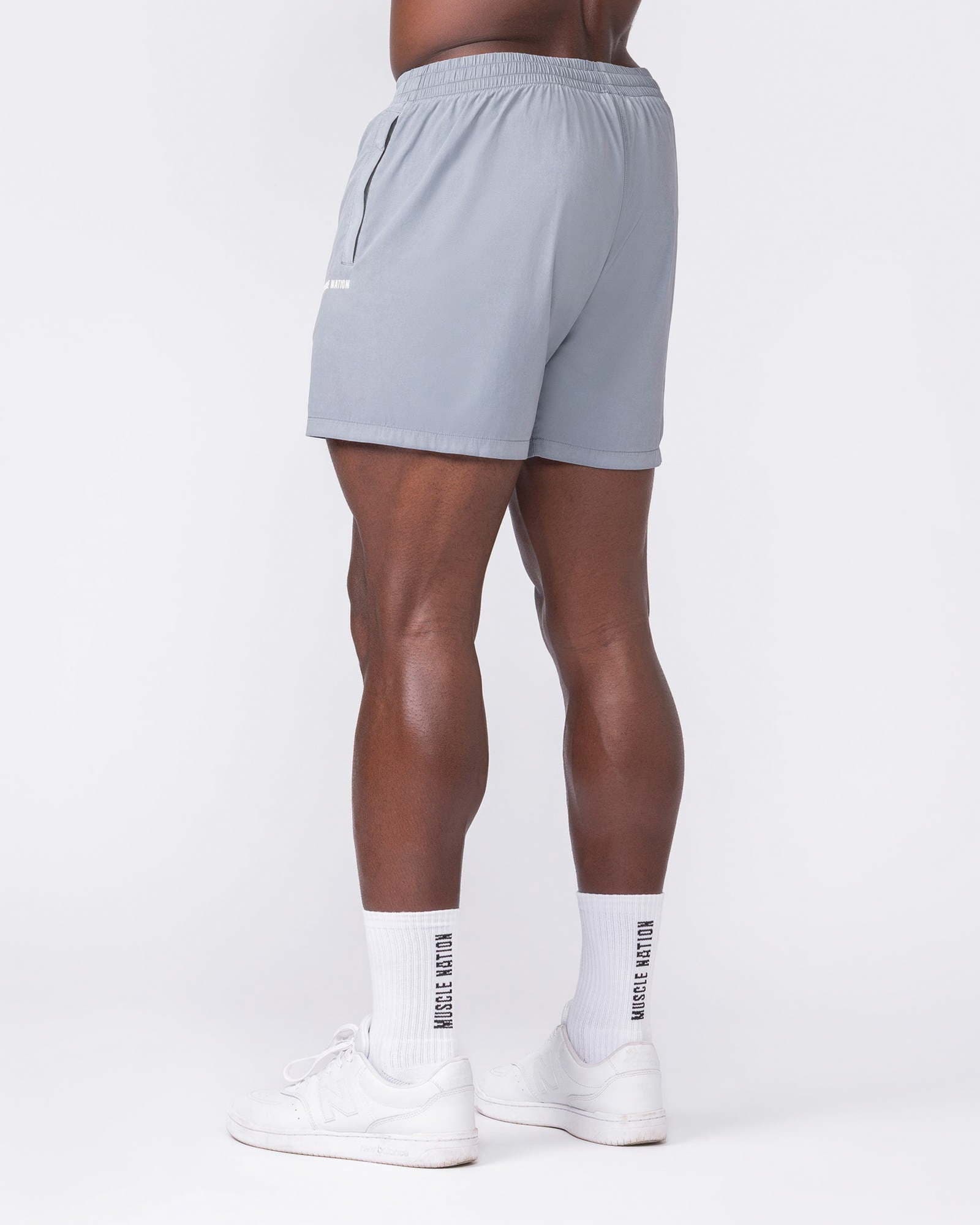 Essential Vintage 3.5" Active Shorts - Washed Cement
