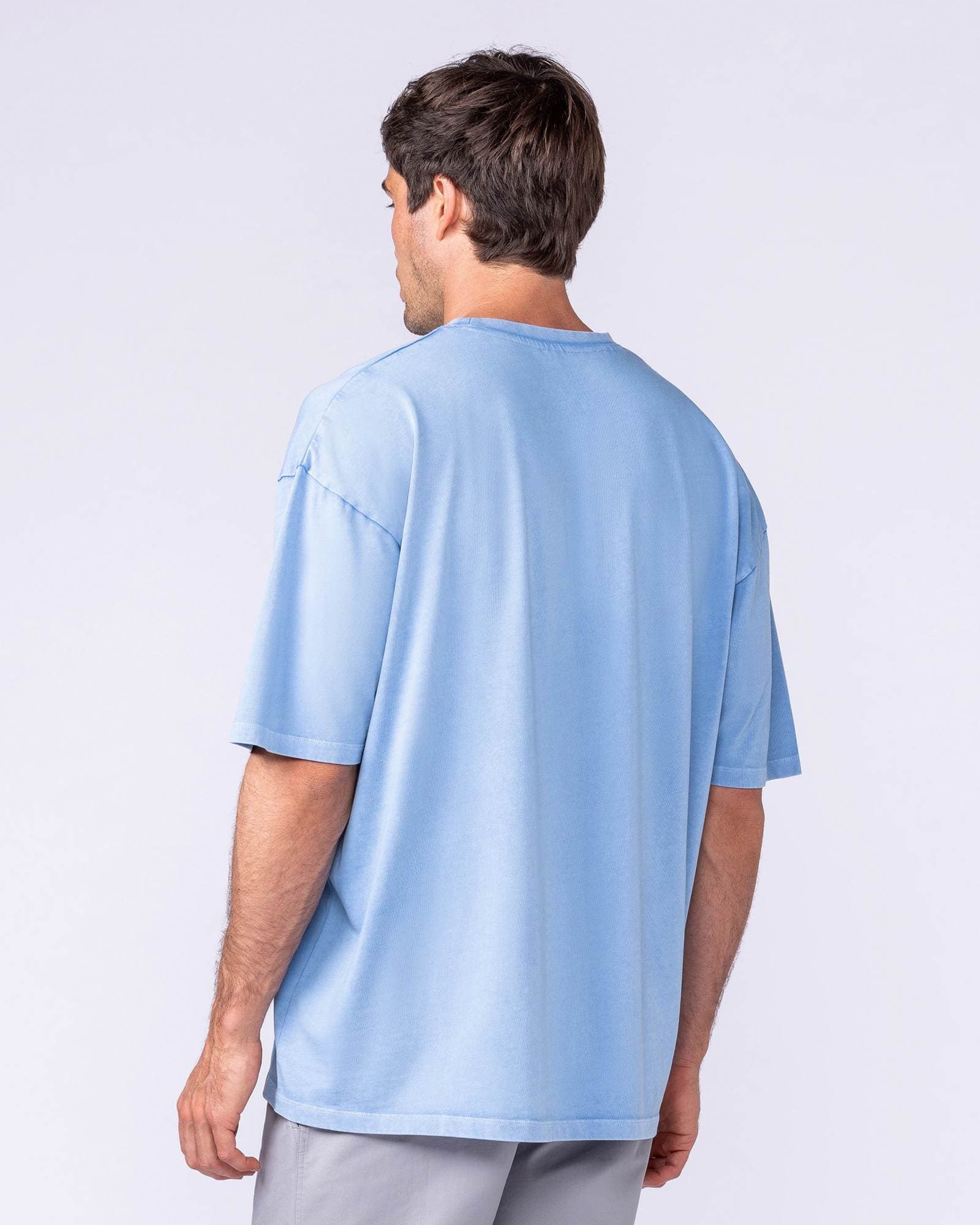 Worldwide Oversized Vintage Tee - Washed Pacific
