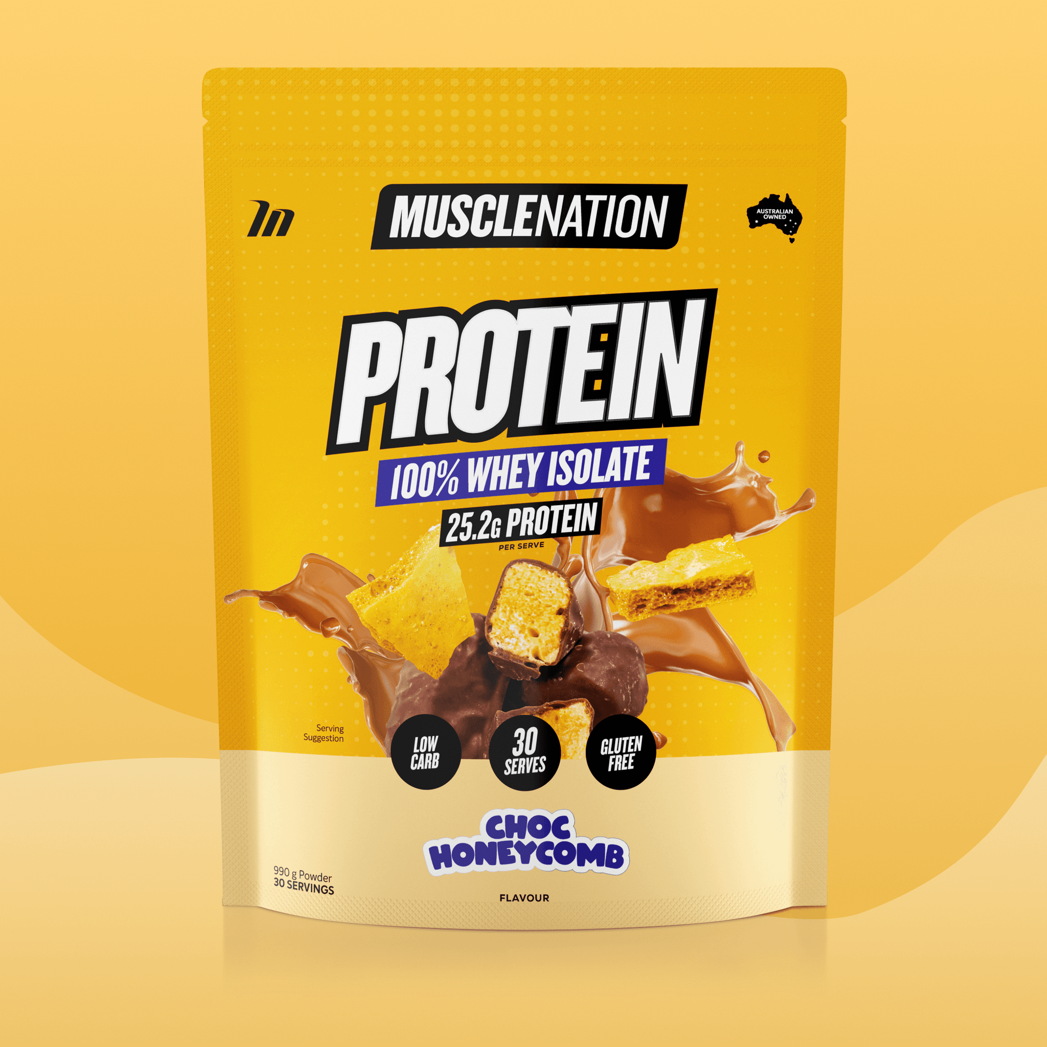 WHEY Protein Isolate - Choc Honeycomb - 30 serves