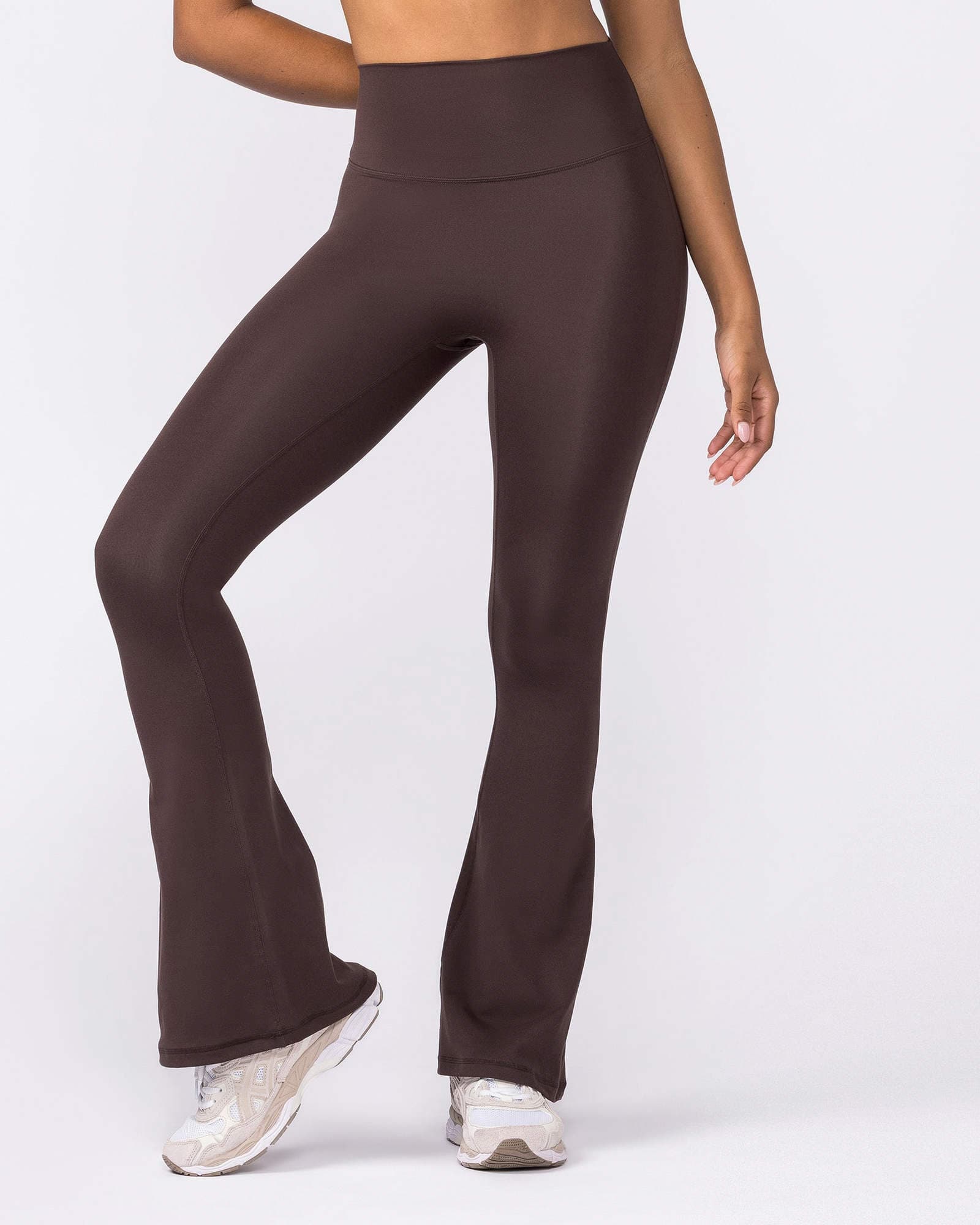 Zero Rise Everyday Flare Leggings - Cocoa