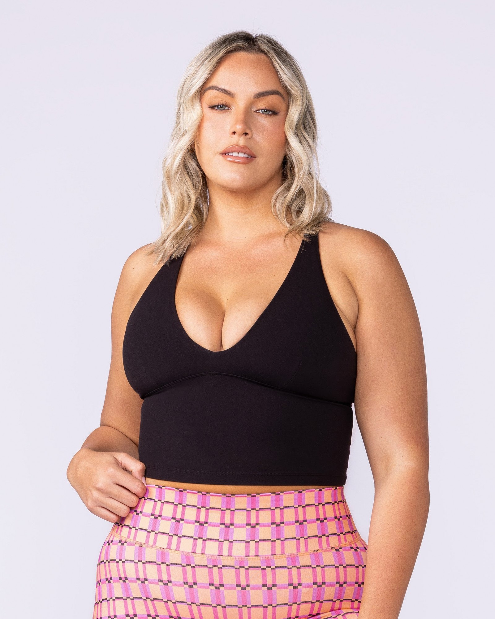 Influence Bra Tank - Black