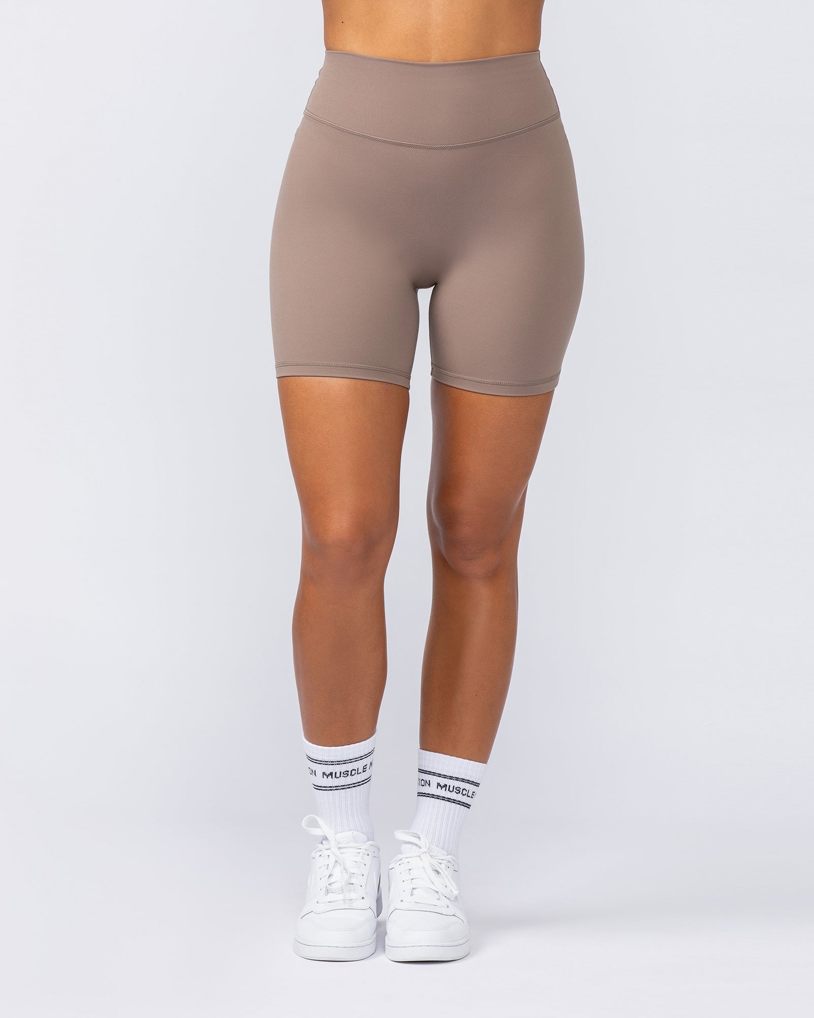 Liberty High Rise Bike Shorts - Mushroom