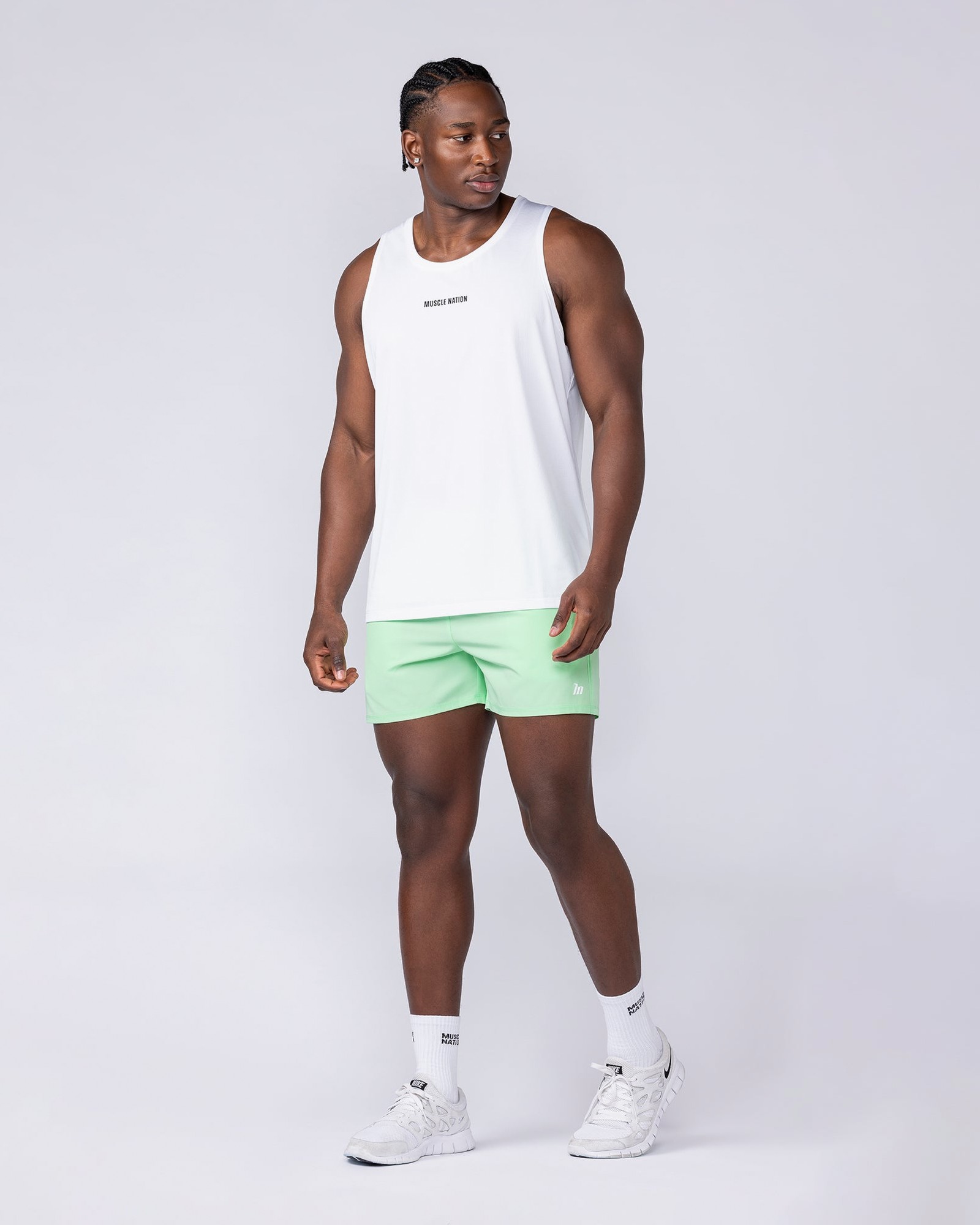 New Heights 4" Shorts - Lime Splice