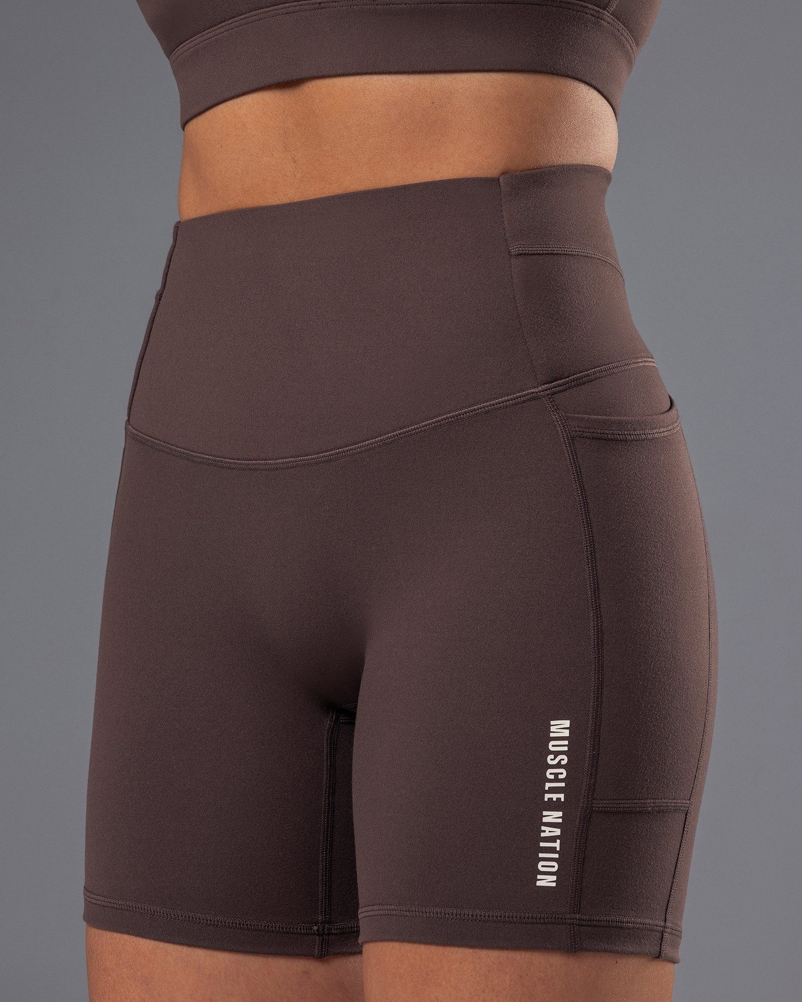 Unrivalled Everyday Pocket Bike Shorts - Cola