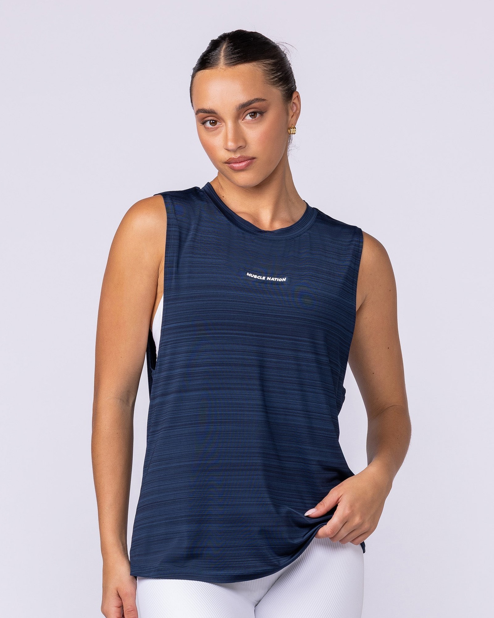 Active Drop Arm Training Tank - Navy