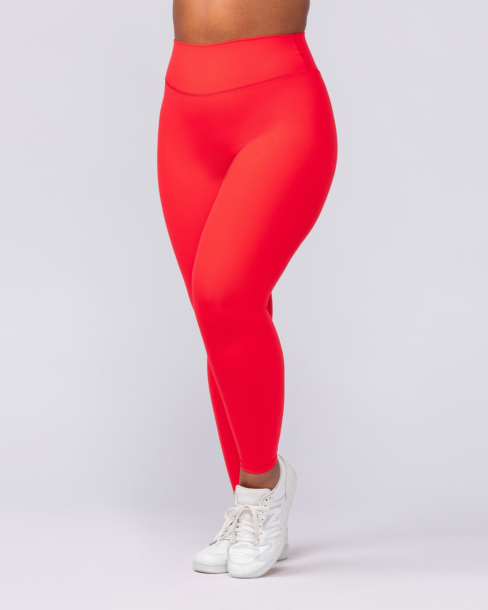Liberty High Rise Ankle Length Leggings - Salsa