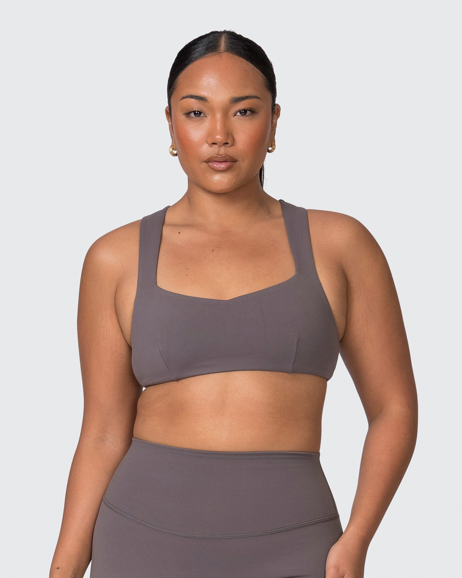 Pulse Bralette - Peppercorn