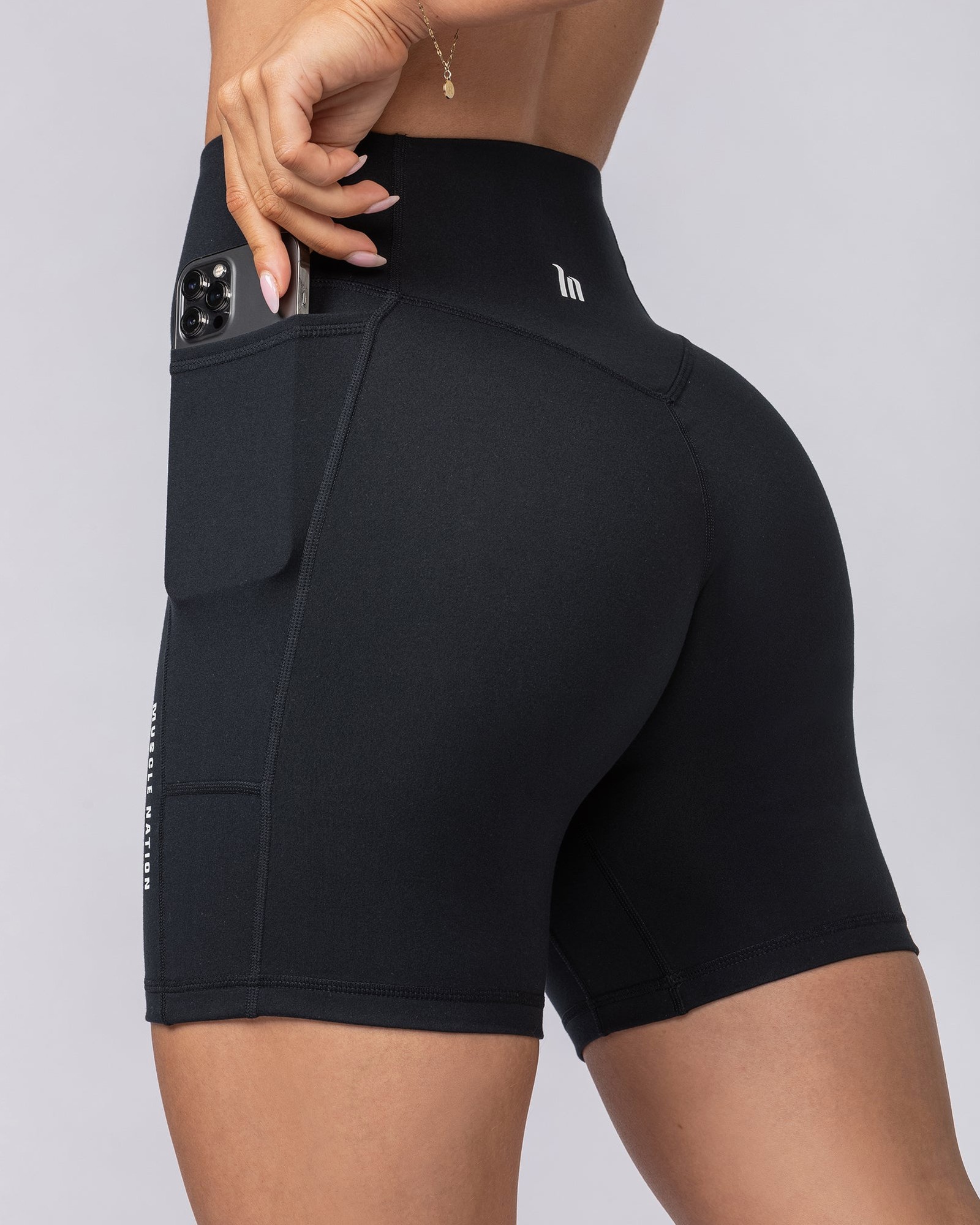 Everyday Pocket Bike Shorts - Black