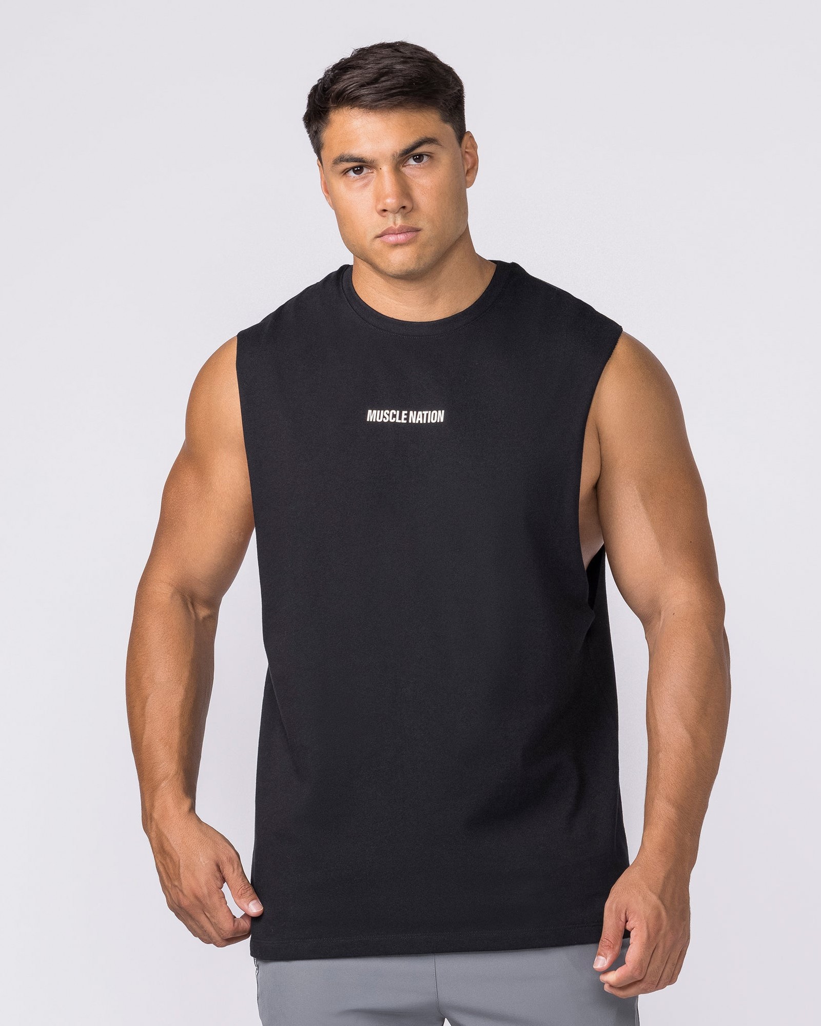 Training Drop Arm Tank - Black