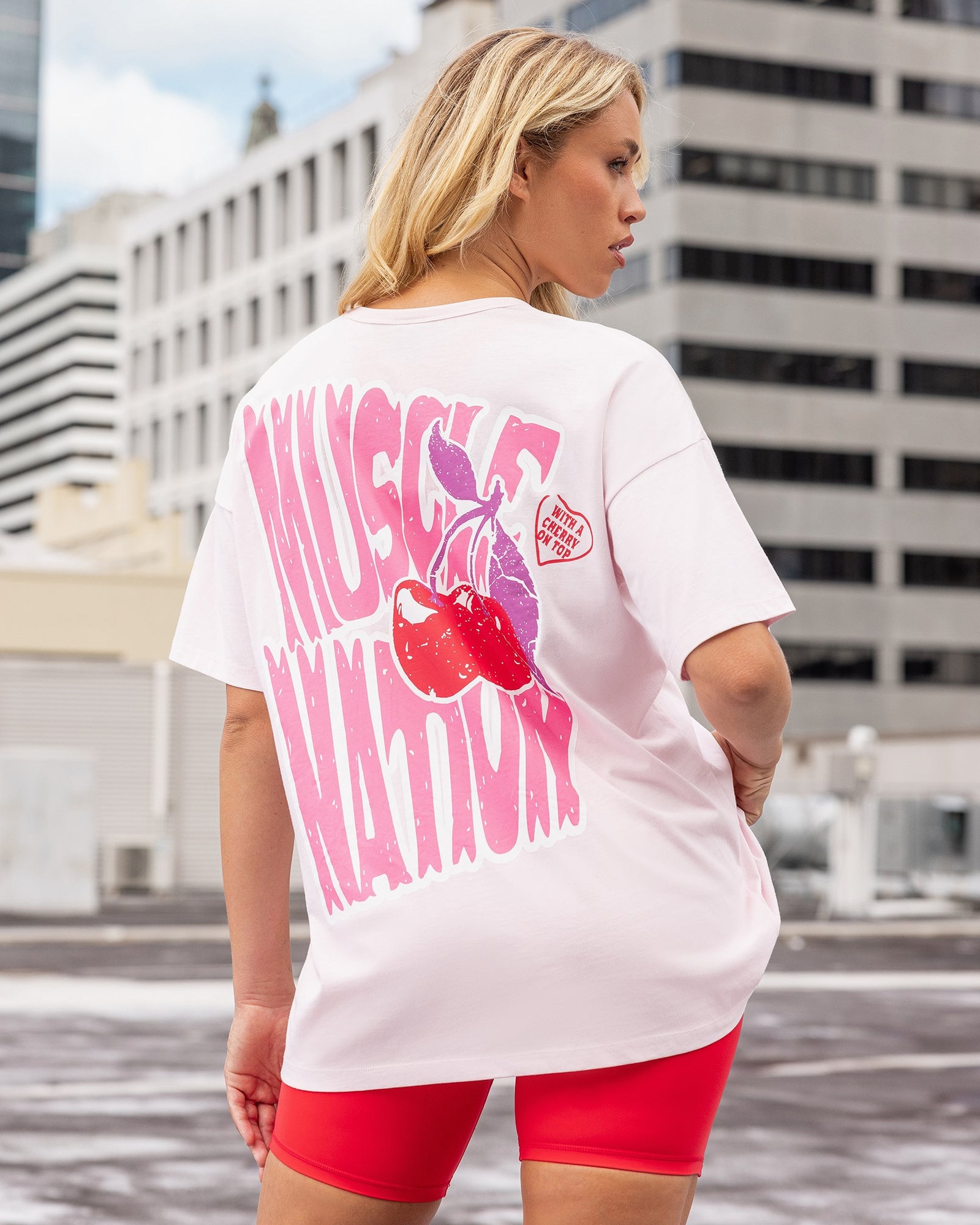 Crush Oversized Tee - Babydoll