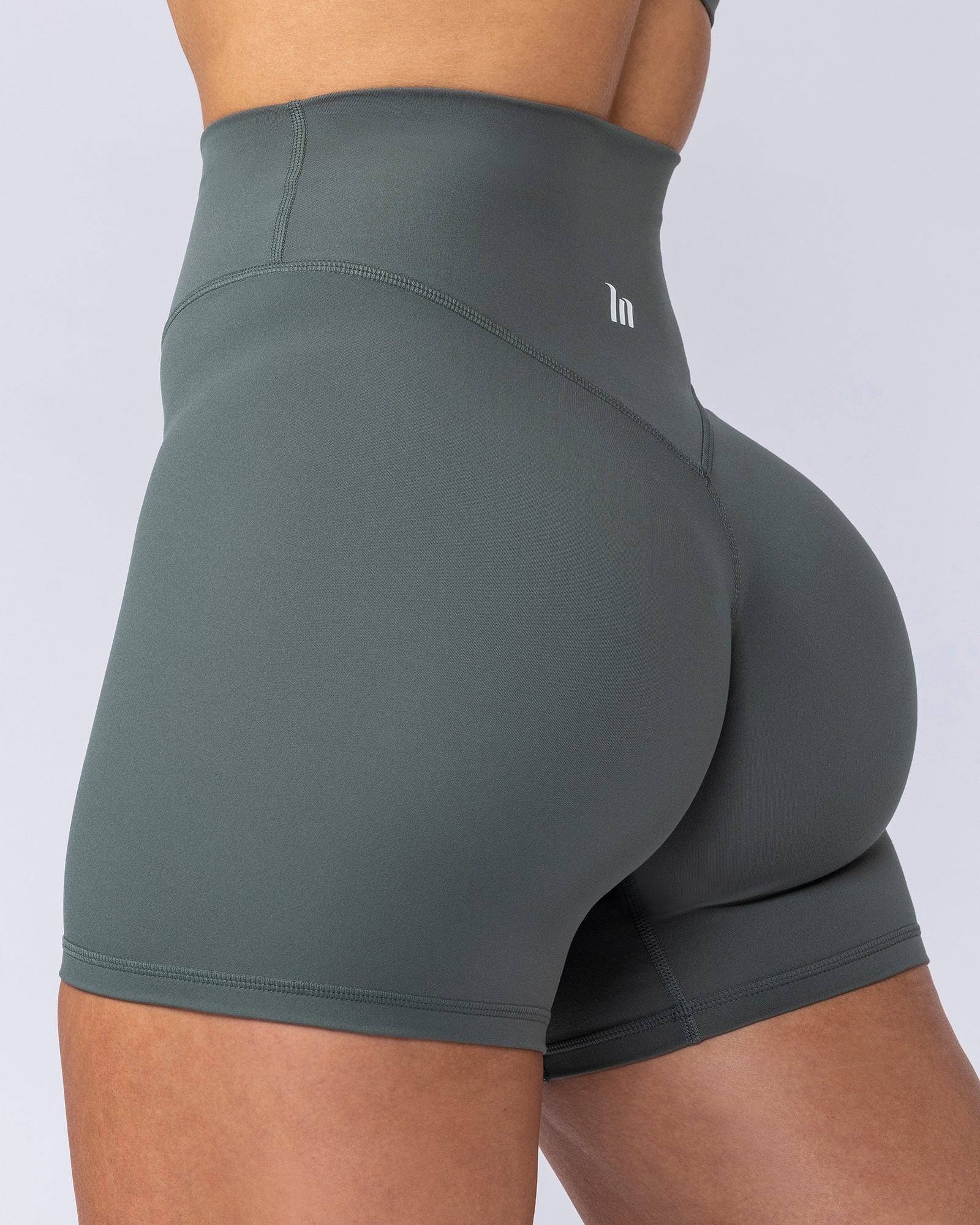 Liberty High Rise Midway Shorts - Pine