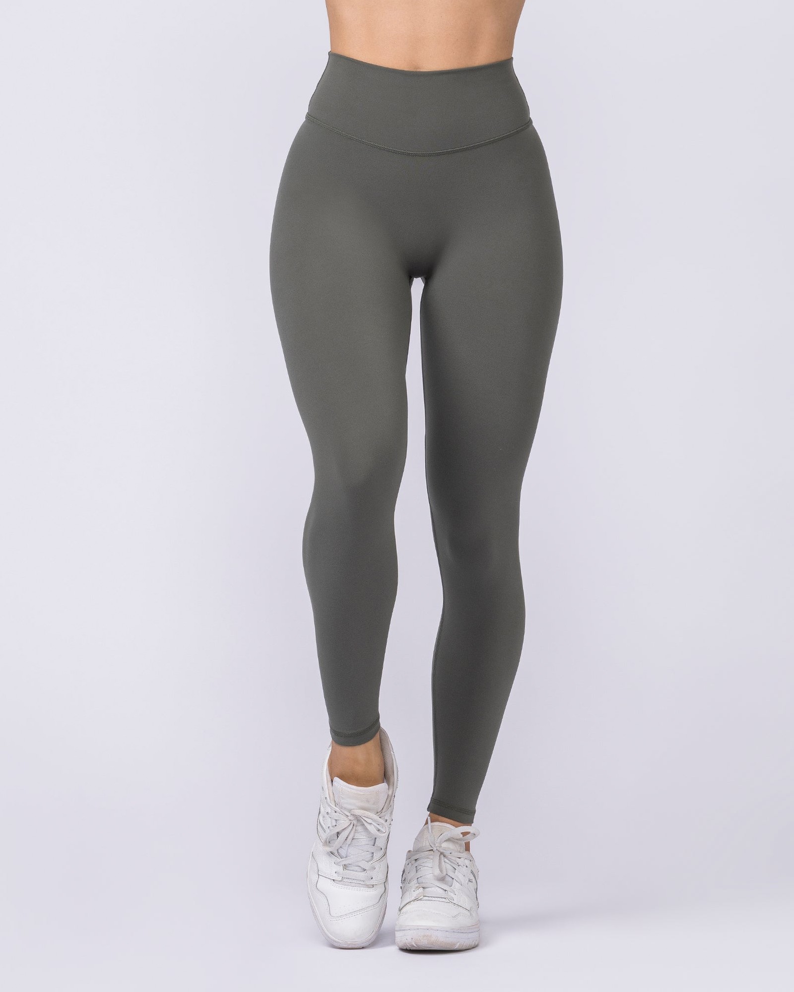 Liberty High Rise Ankle Length Leggings - Eucalyptus