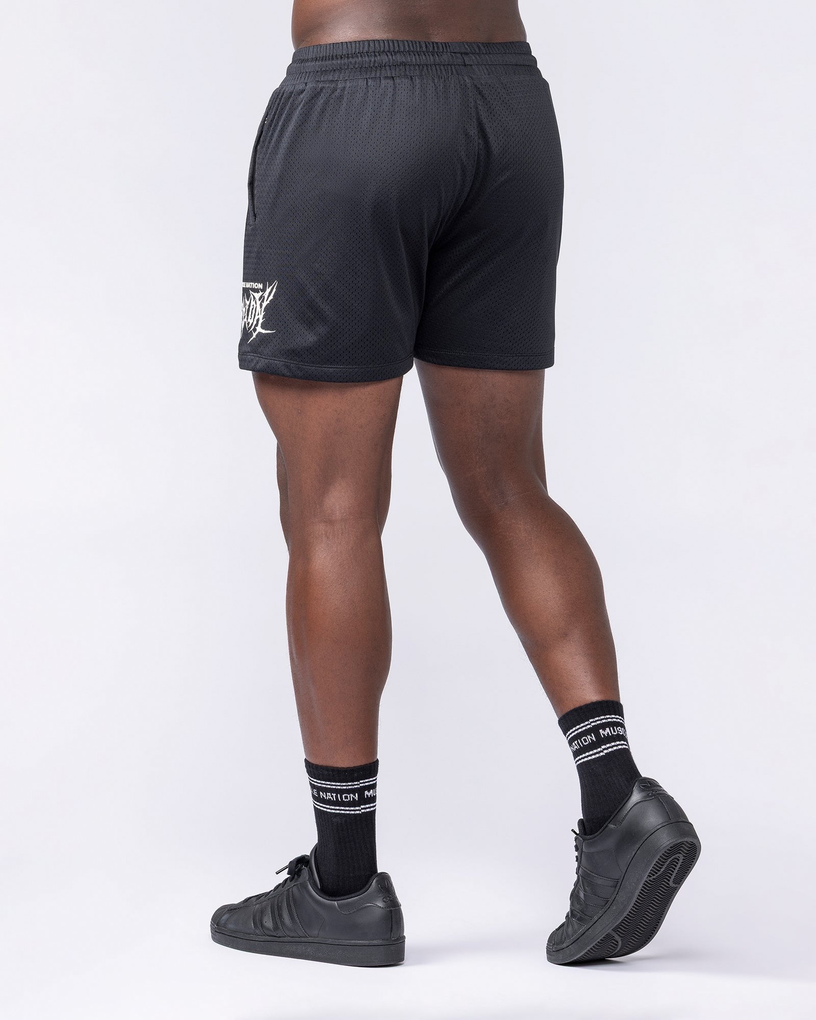 Gothic Lay Up 3.5" Shorts - Black
