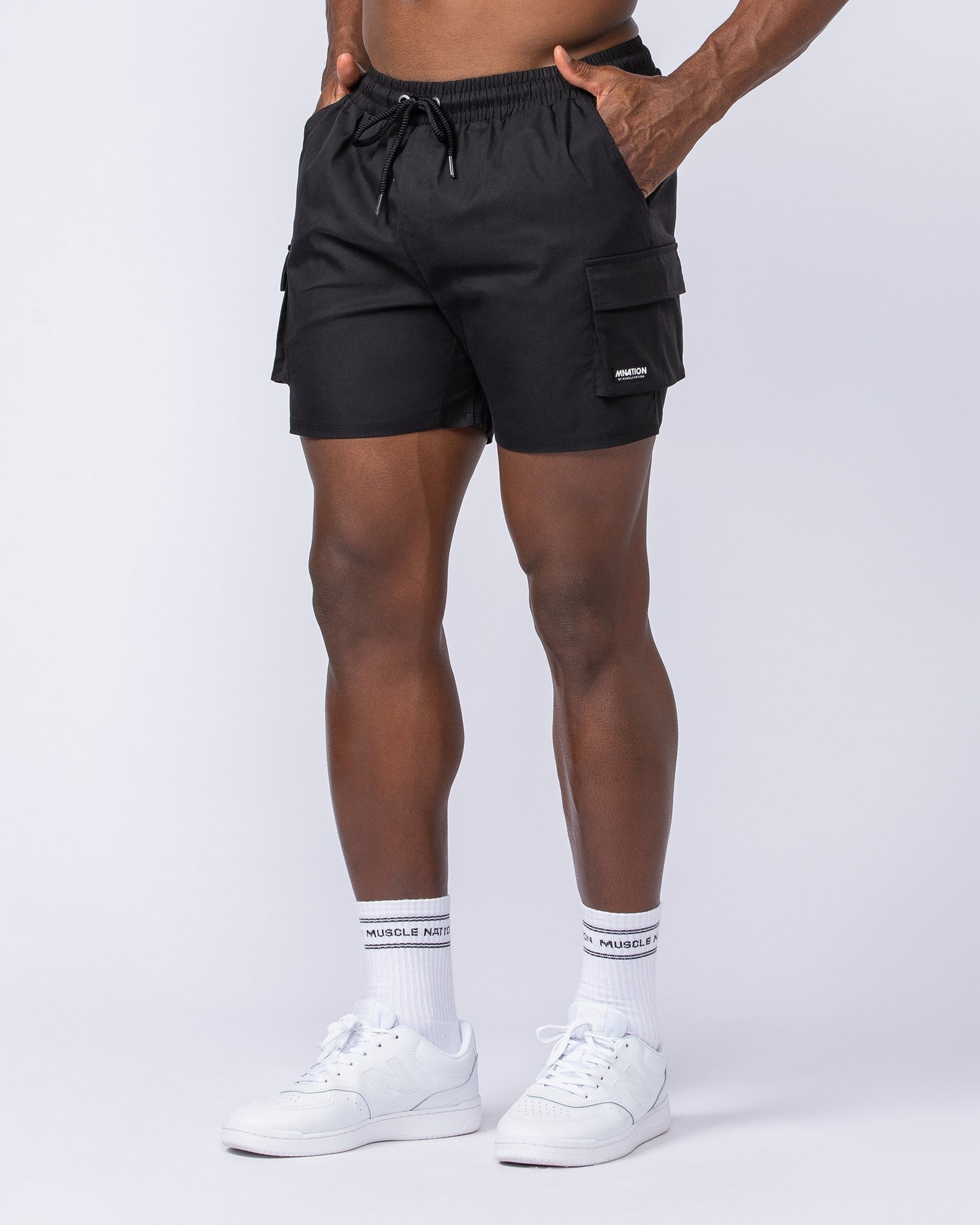 Daily Cargo 5" Shorts - Black
