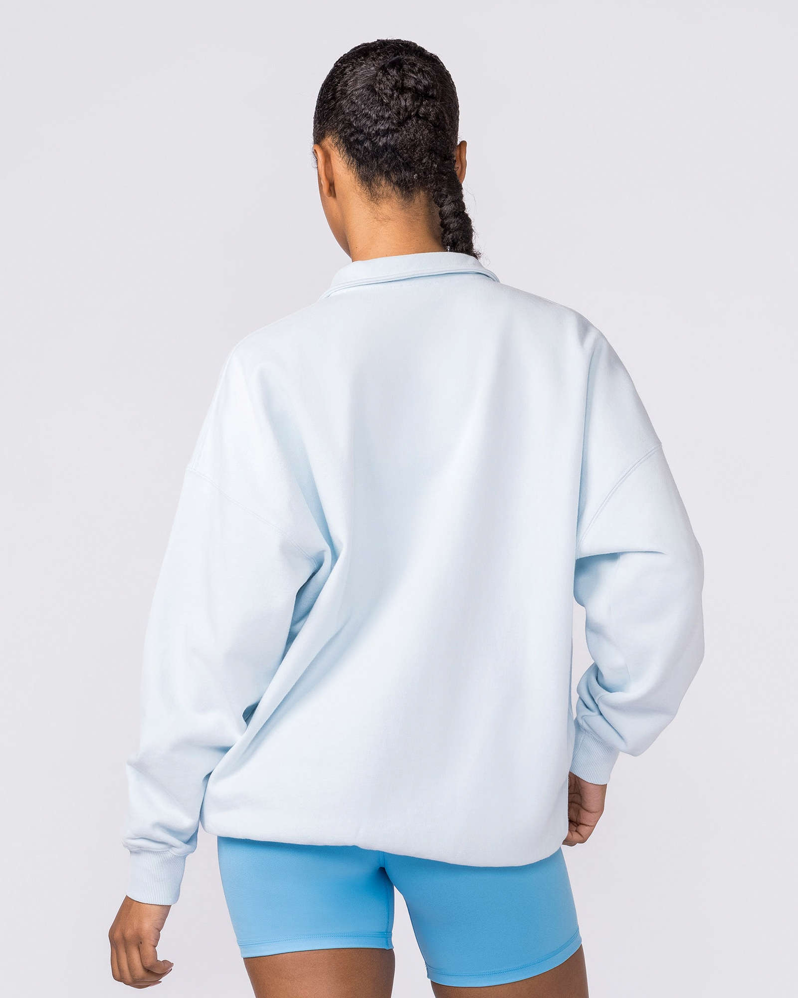 Academy Quarter Zip - Bluebell