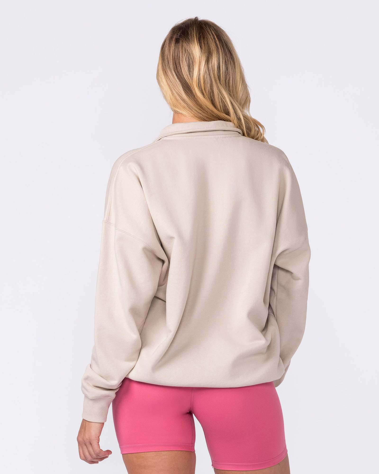 Academy Quarter Zip - Cream