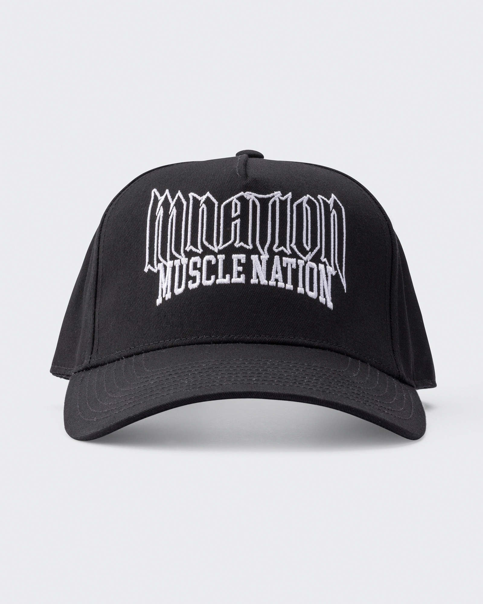 Metal A-Frame Hat - Black