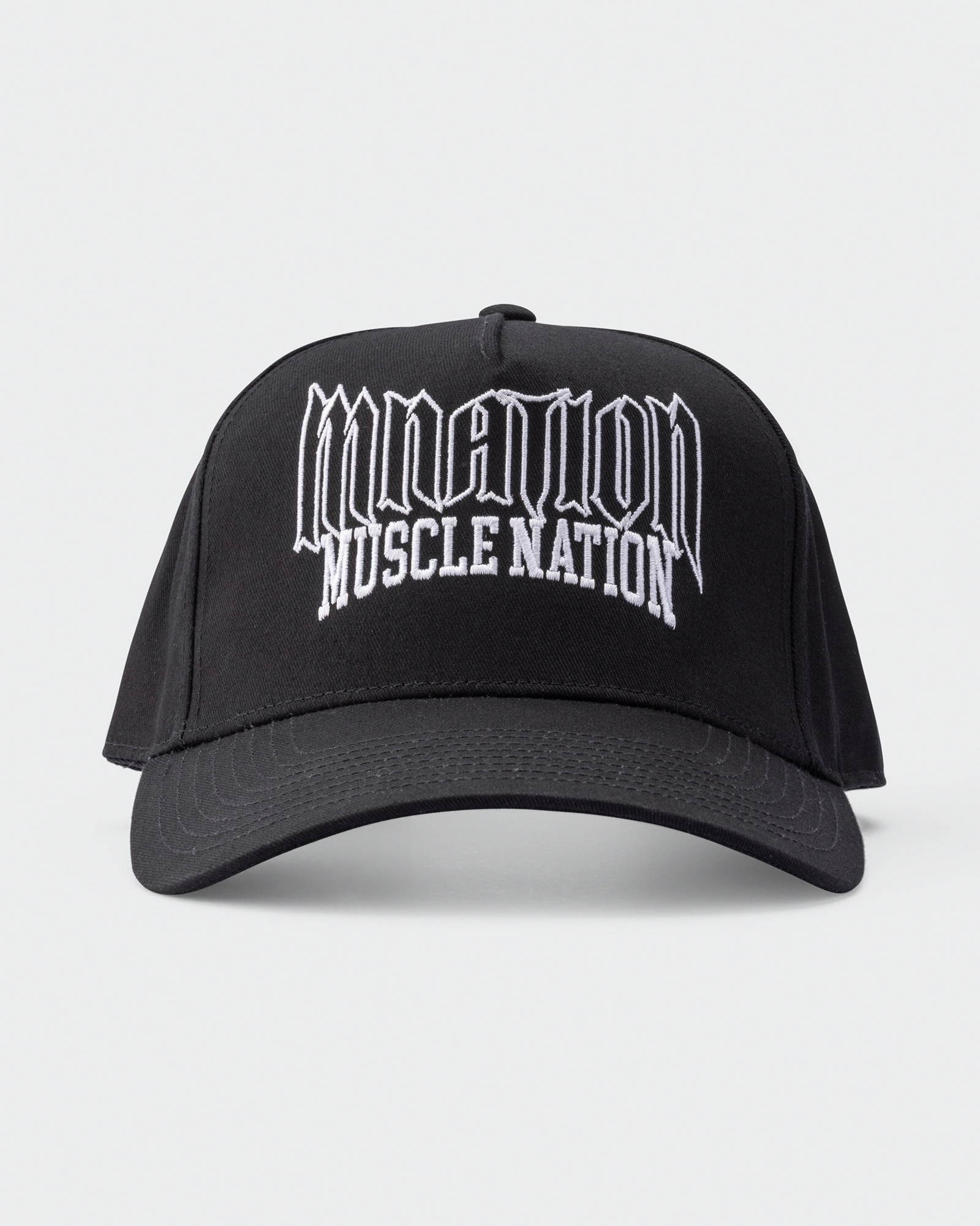 Metal A-Frame Hat - Black