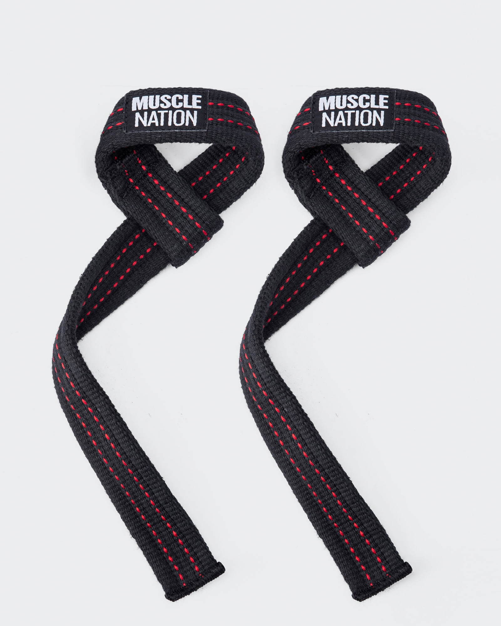 Lifting Straps - Black / Red