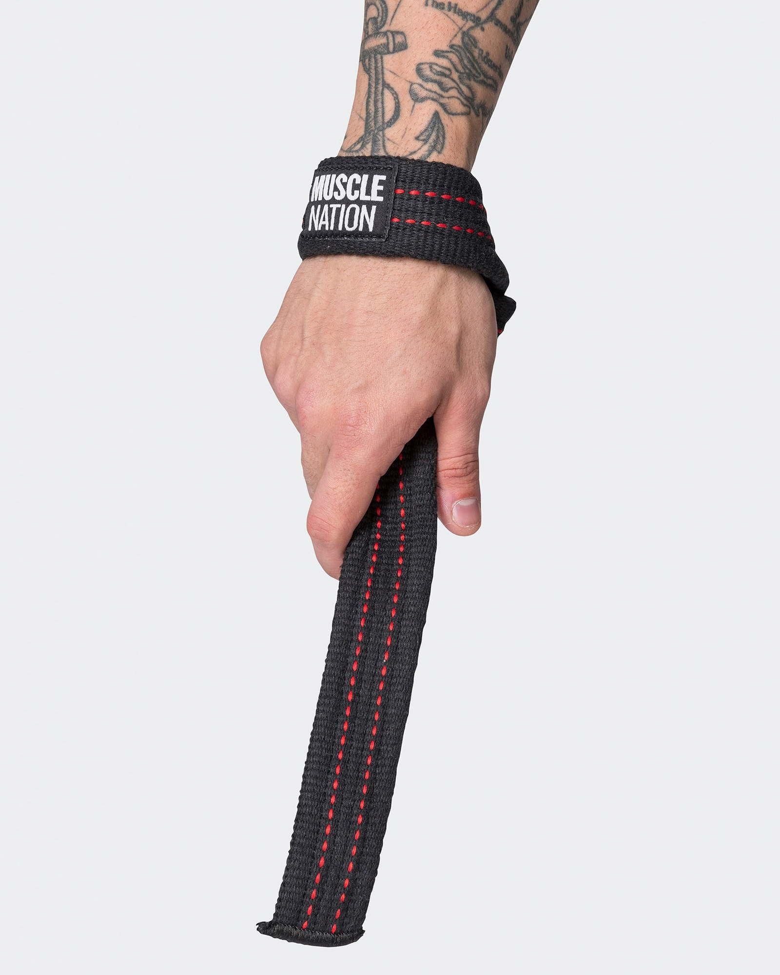 Lifting Straps - Black / Red