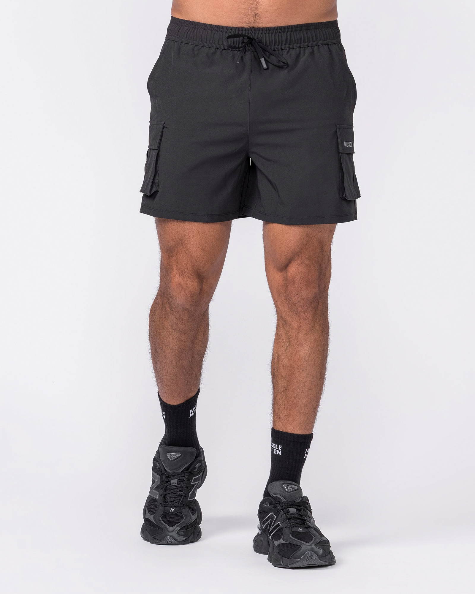 Active Cargo 5" Shorts - Black