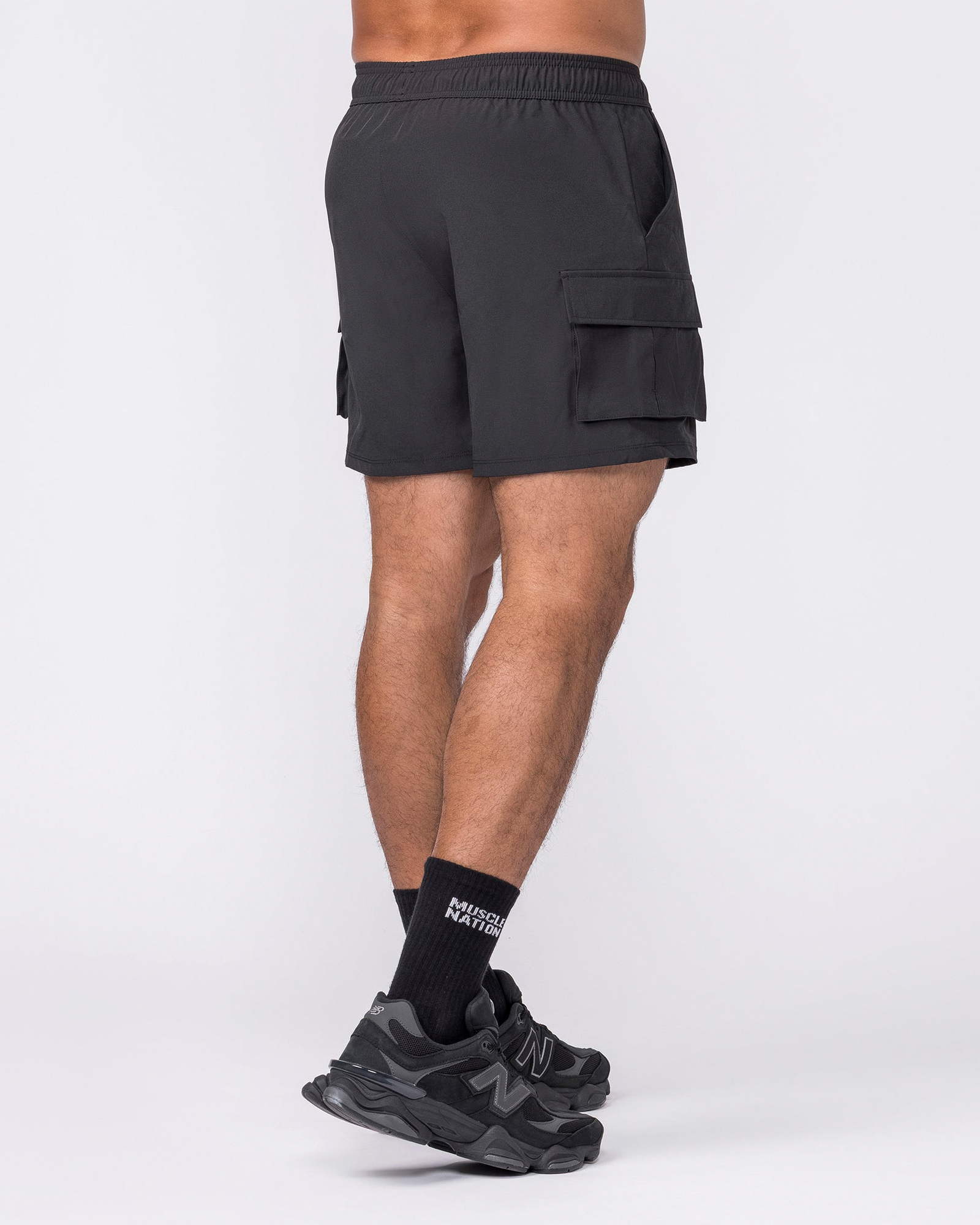 Active Cargo 5" Shorts - Black