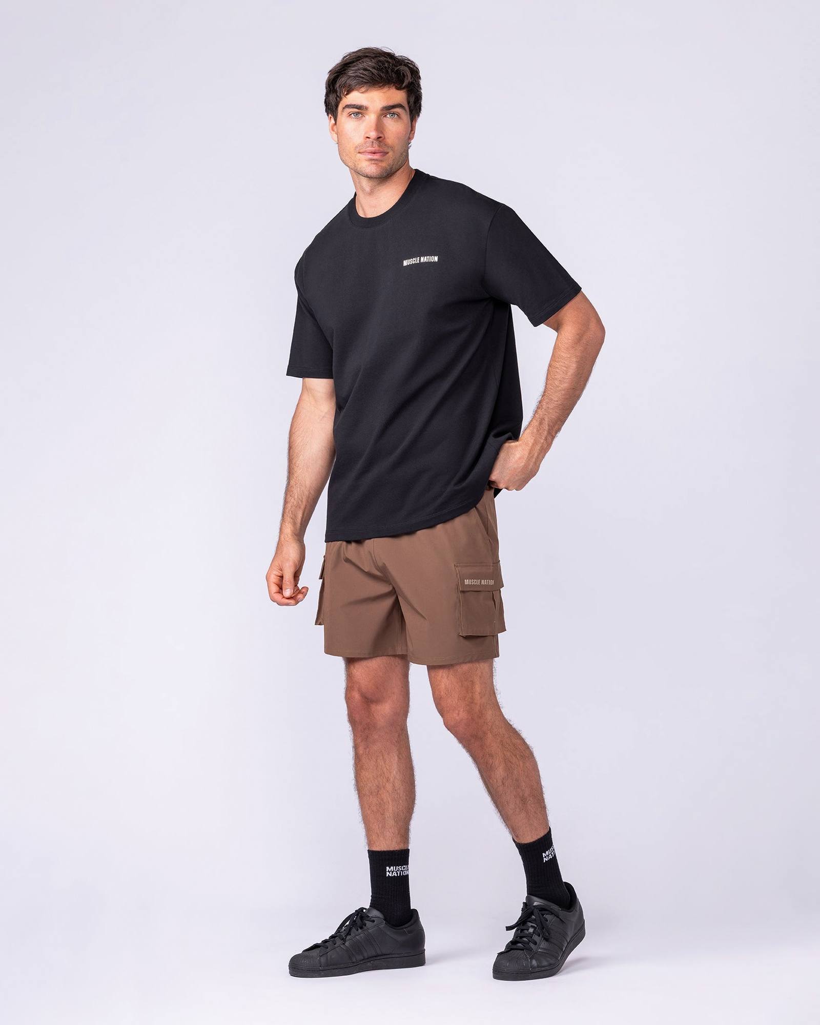 Active Cargo 5" Shorts - Hazelnut