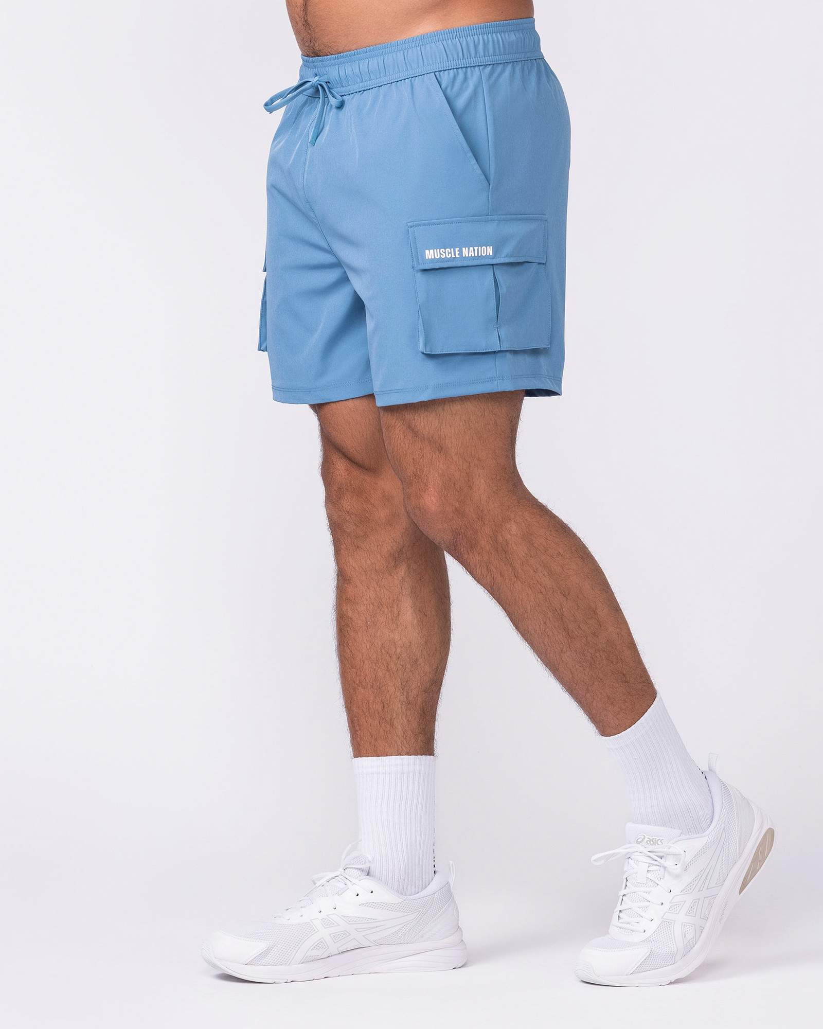 Active Cargo 5" Shorts - Pacific