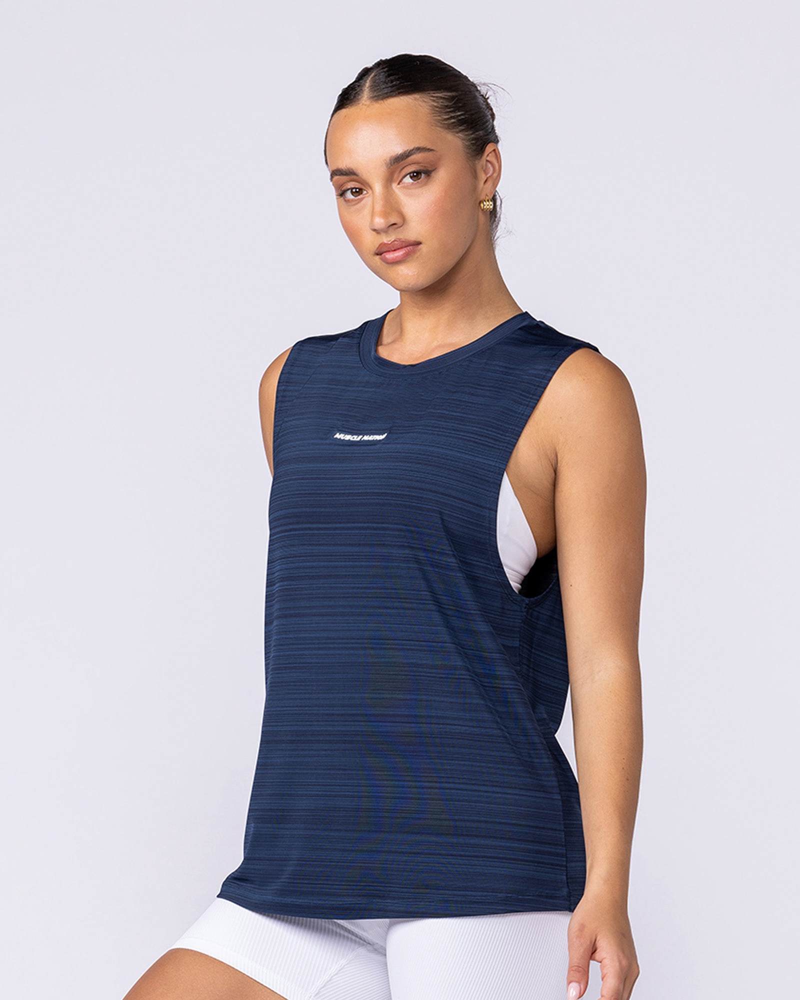 Active Drop Arm Training Tank - Navy
