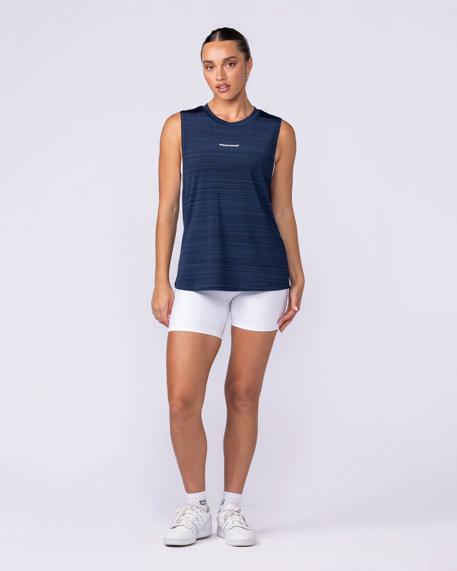 Active Drop Arm Training Tank - Navy