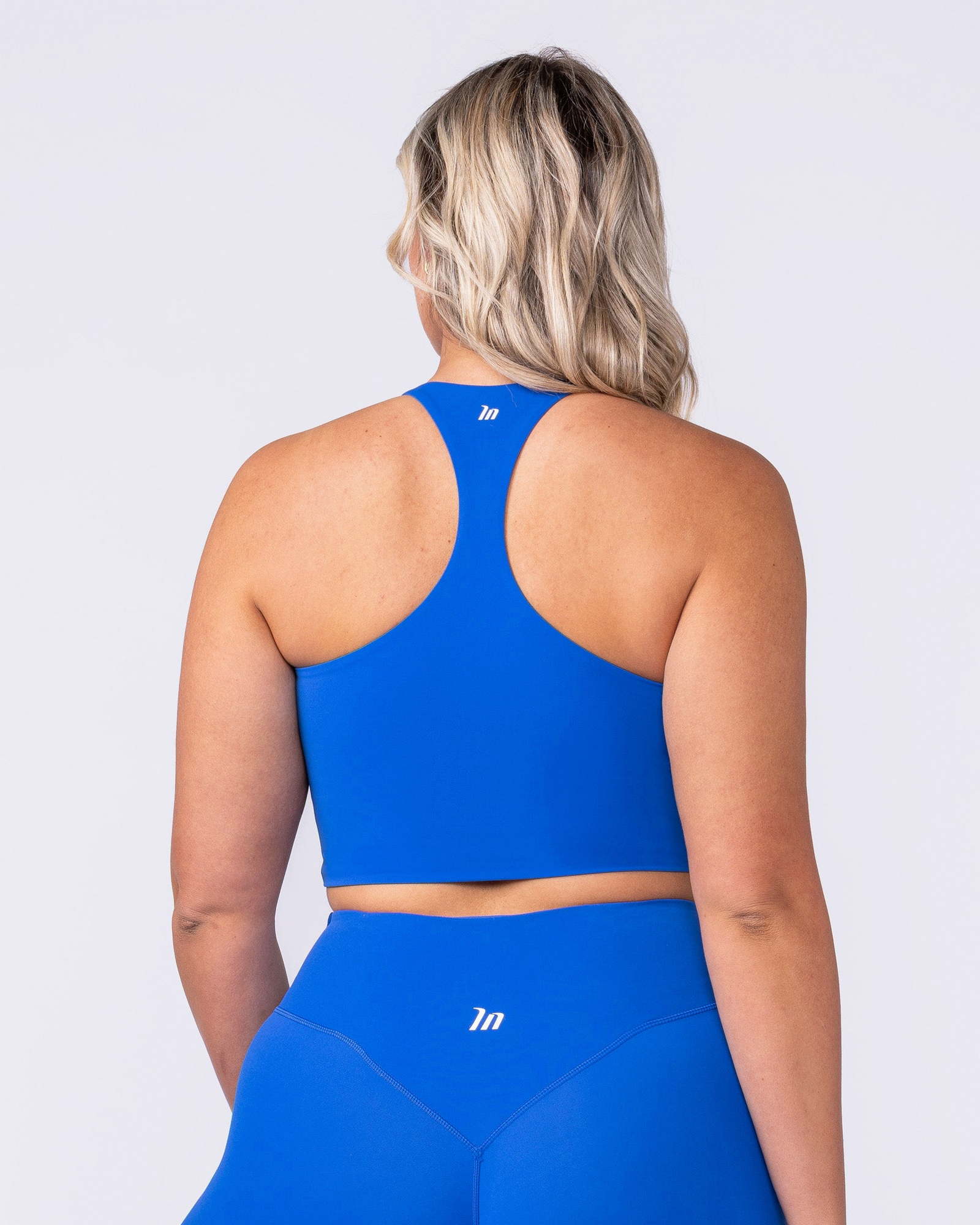 Active Form Cropped Tank - Bondi Blue