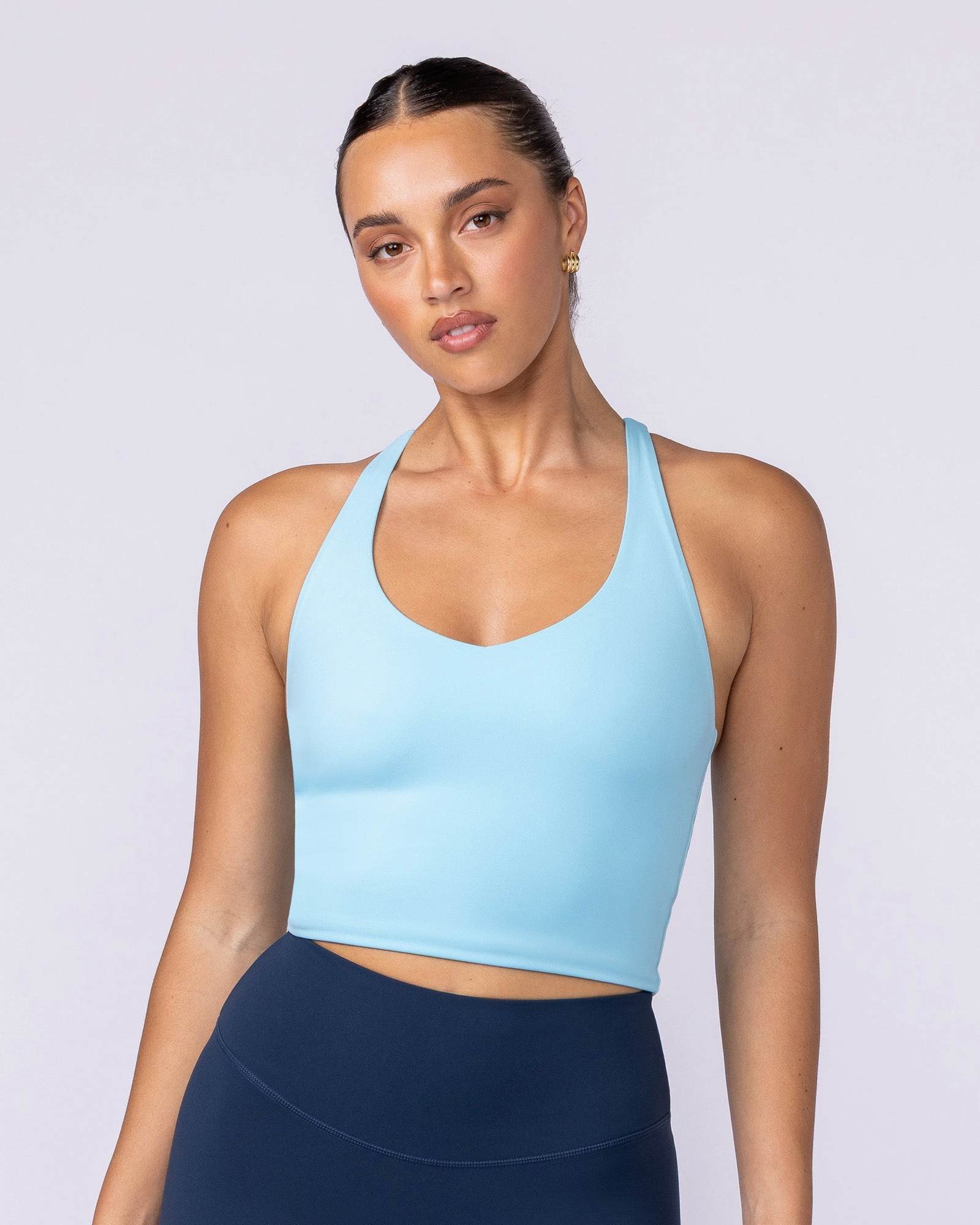 Active Form Cropped Tank - Lagoon