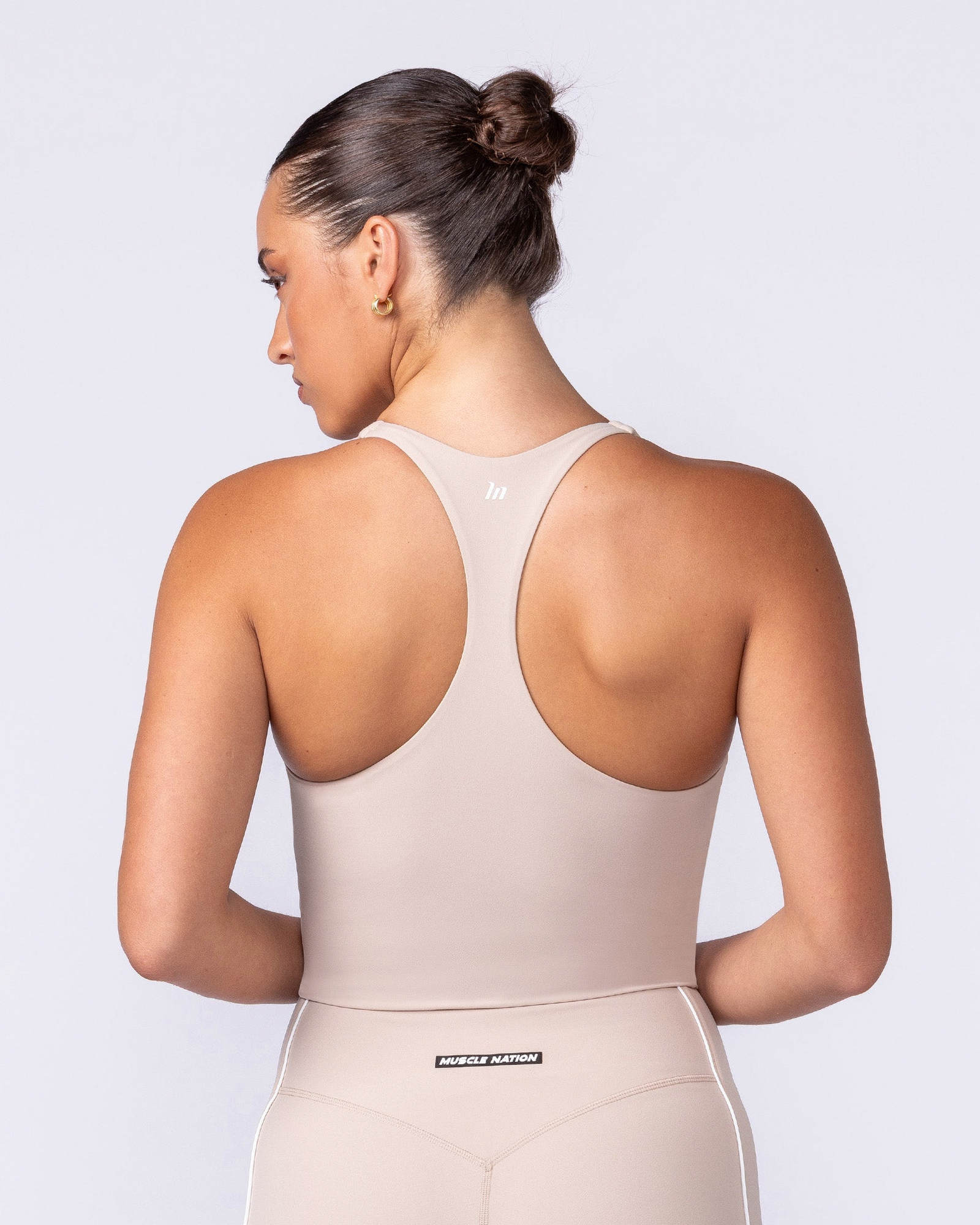 Active Form Cropped Tank - Sand