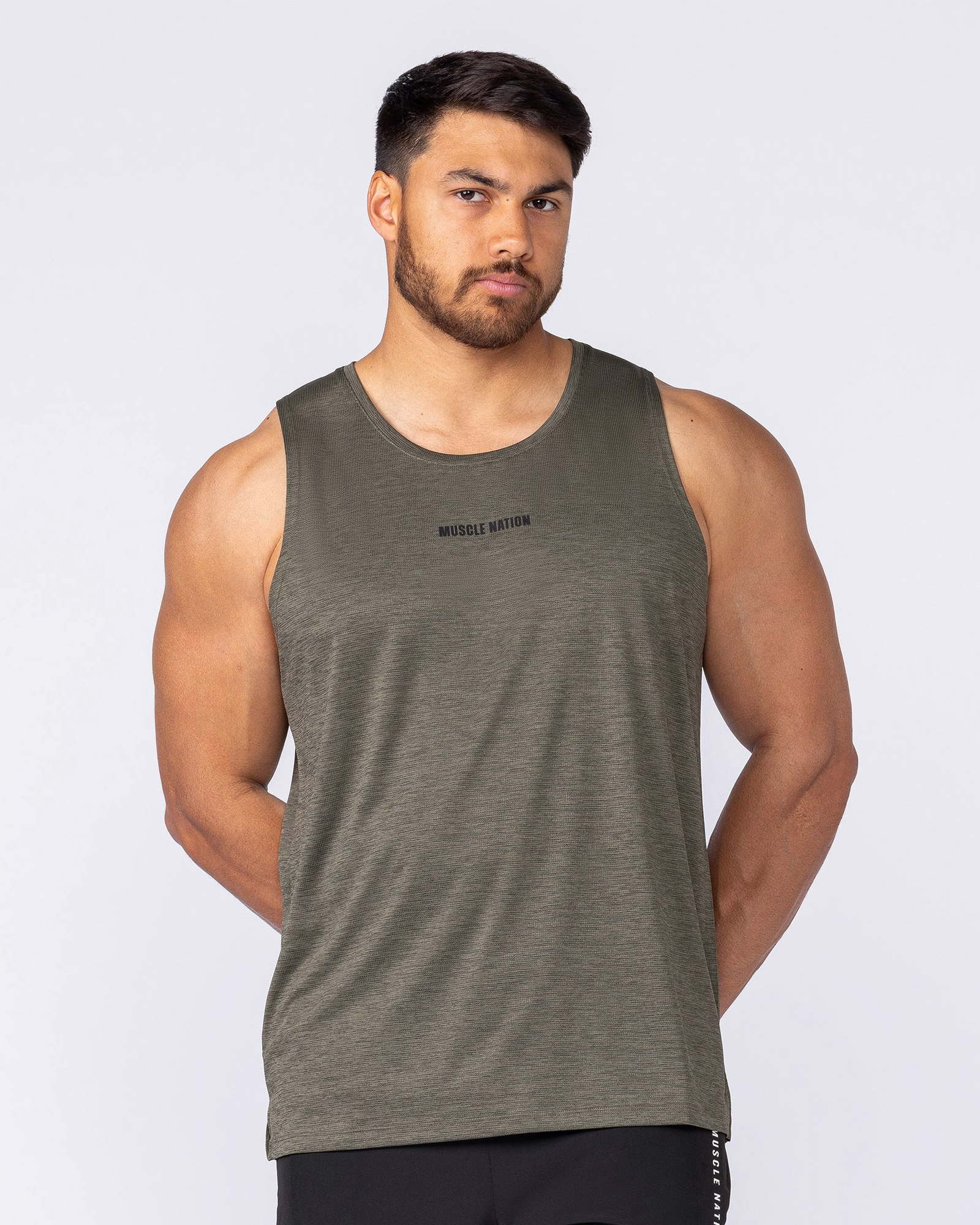 Aero Active Tank - Dark Khaki
