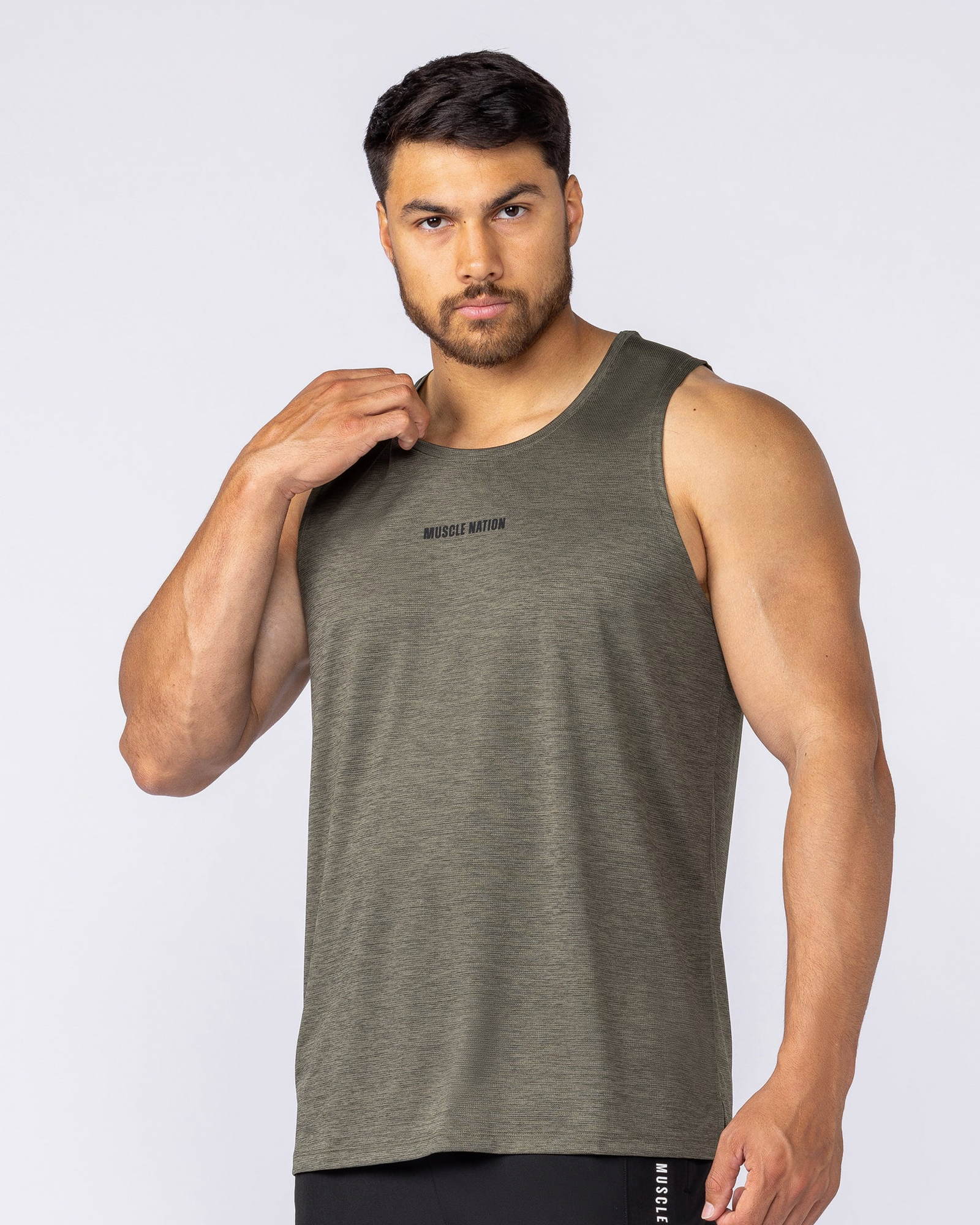 Aero Active Tank - Dark Khaki