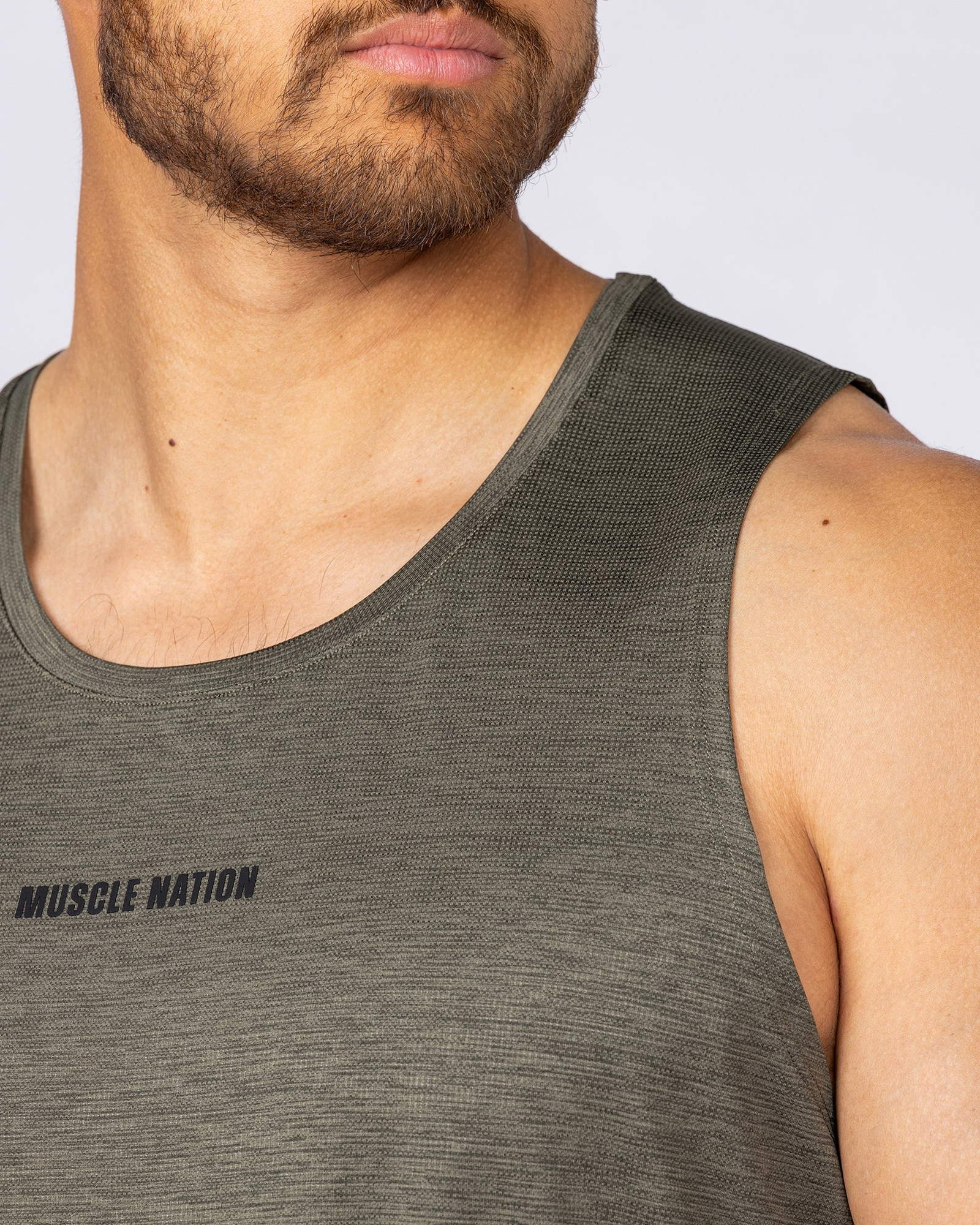 Aero Active Tank - Dark Khaki