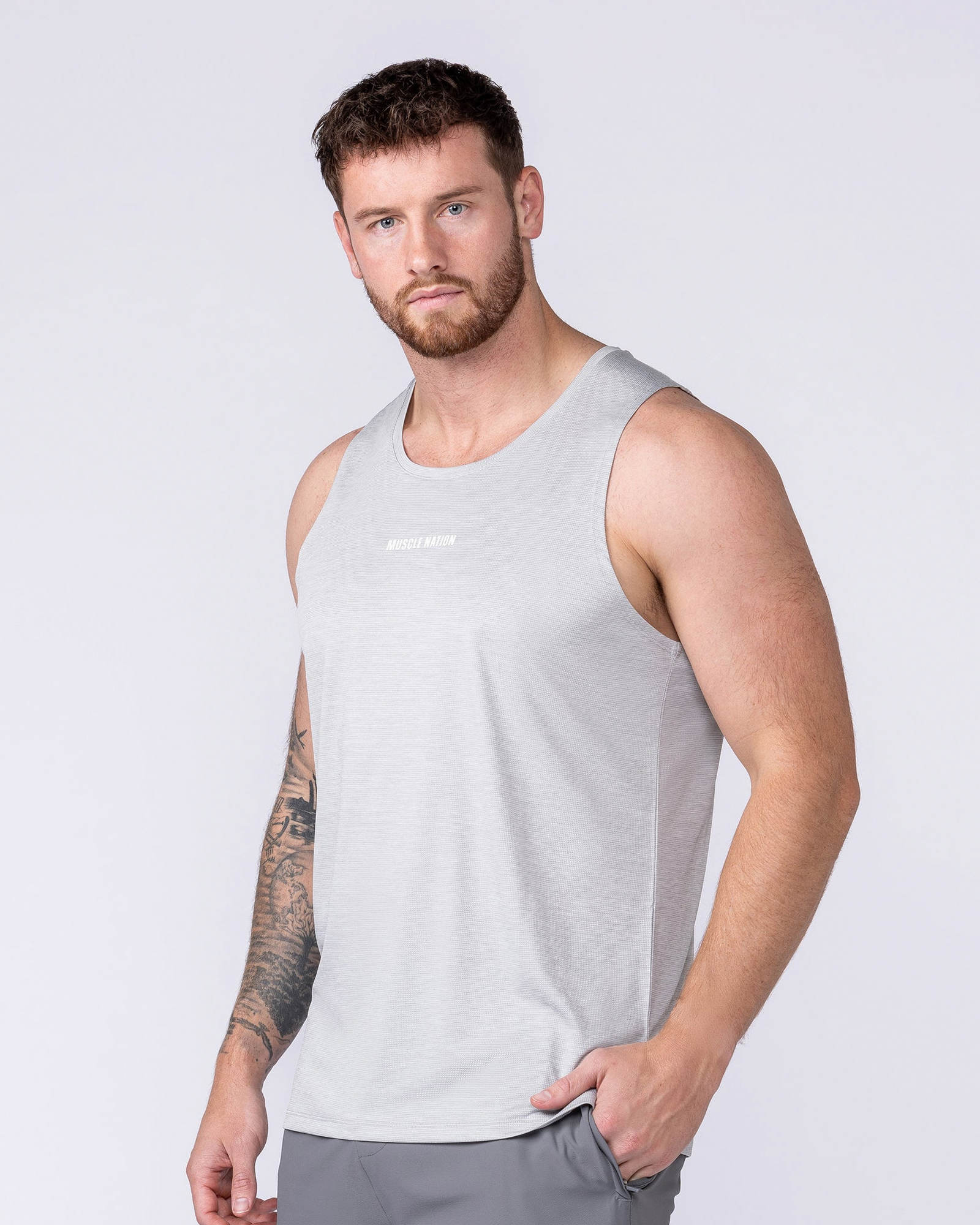 Aero Active Tank - Quiet Grey